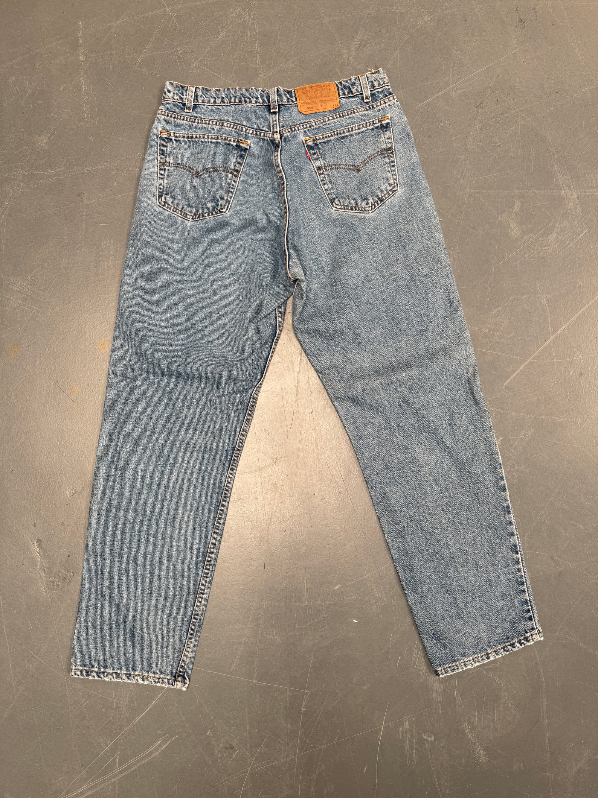 Mens Levis 550 Relaxed Fit Vintage Jean 90s - W 32 L 29 - A34