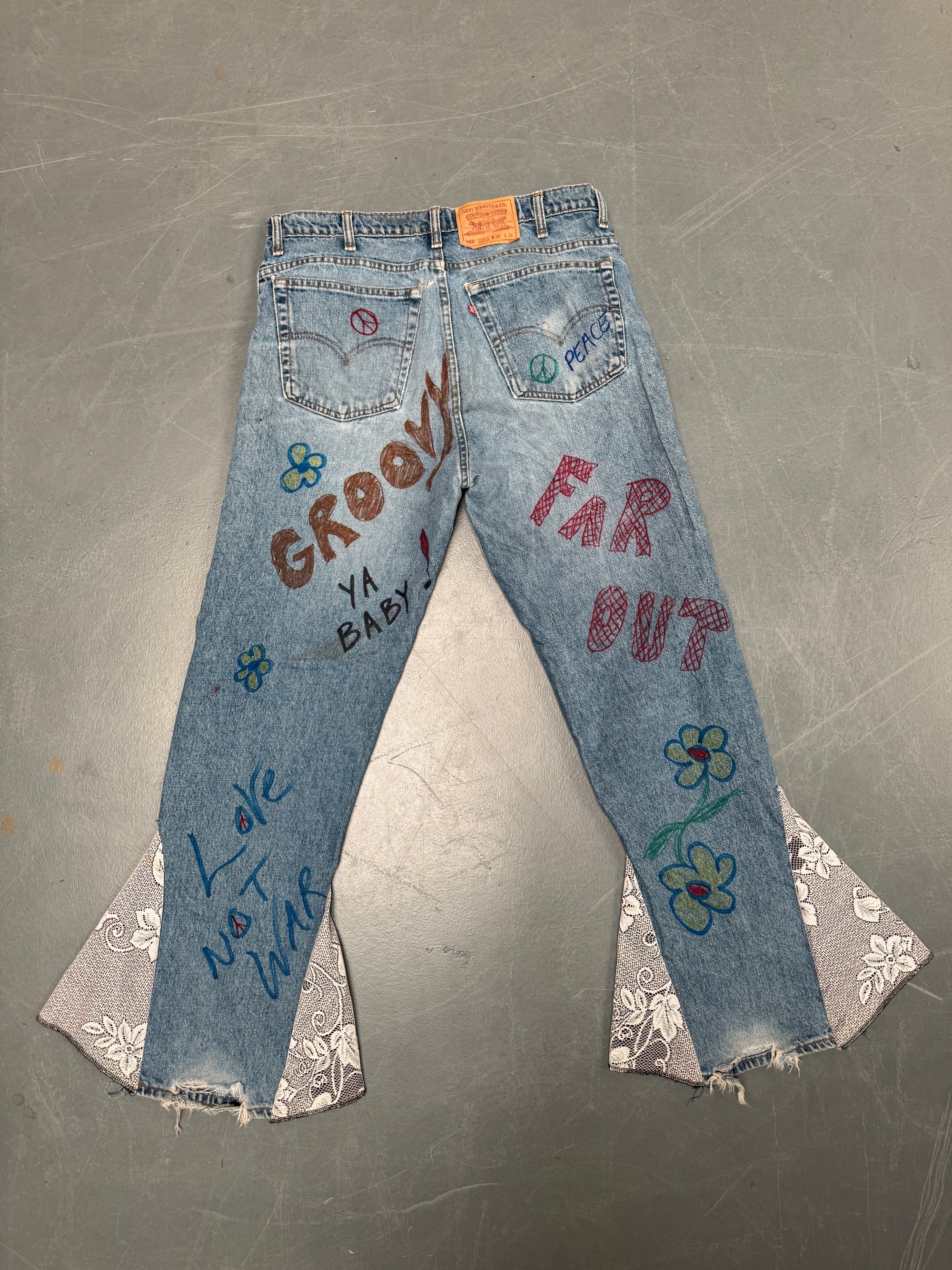 Levis 550 Relaxed Fit Vintage Jean 90s - W 36 L 34 - A79