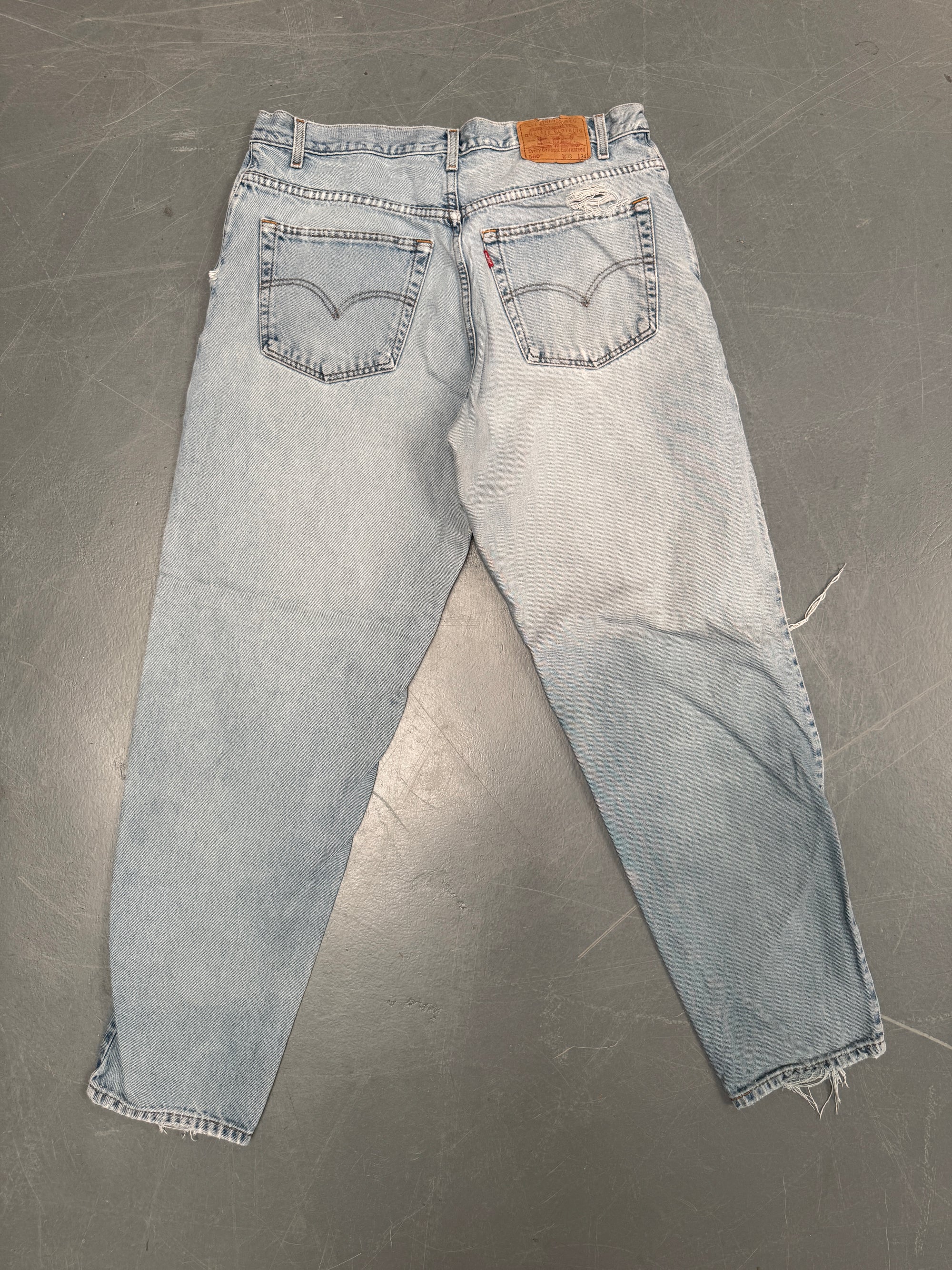 Levis 560 Comfort Fit Vintage Jean 90s - W 36 L 33 - B12