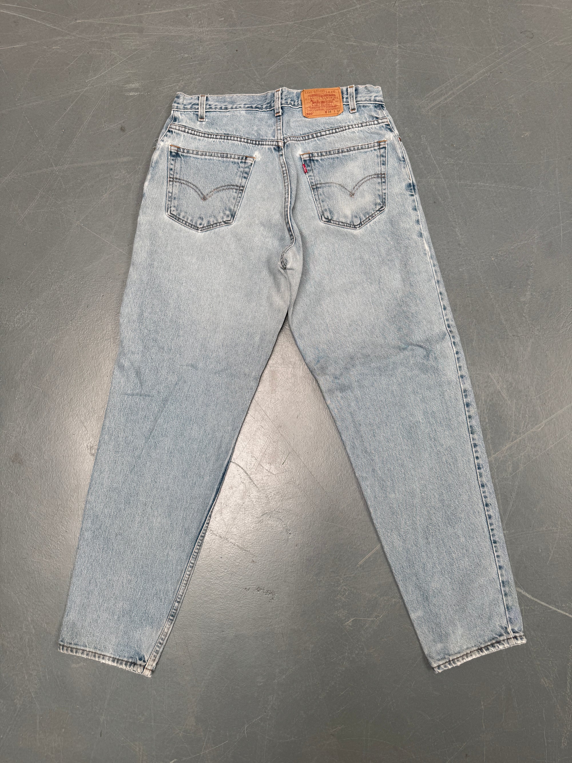 Levis 560 Comfort Fit Vintage Jean 90s - W 33 L 33 - B27