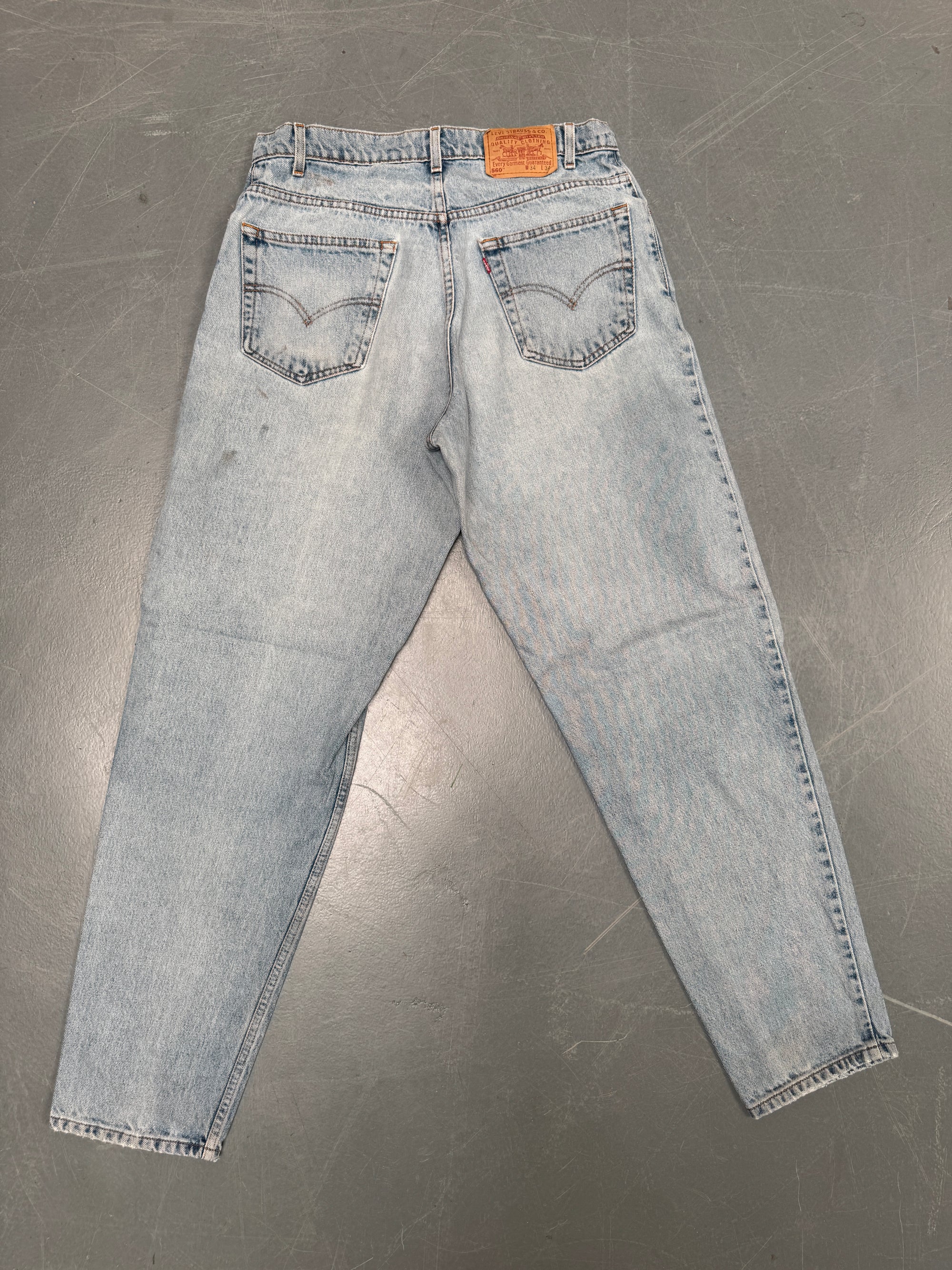 Levis 560 Comfort Fit Vintage Jean 90s - W 32 L 33 - B29