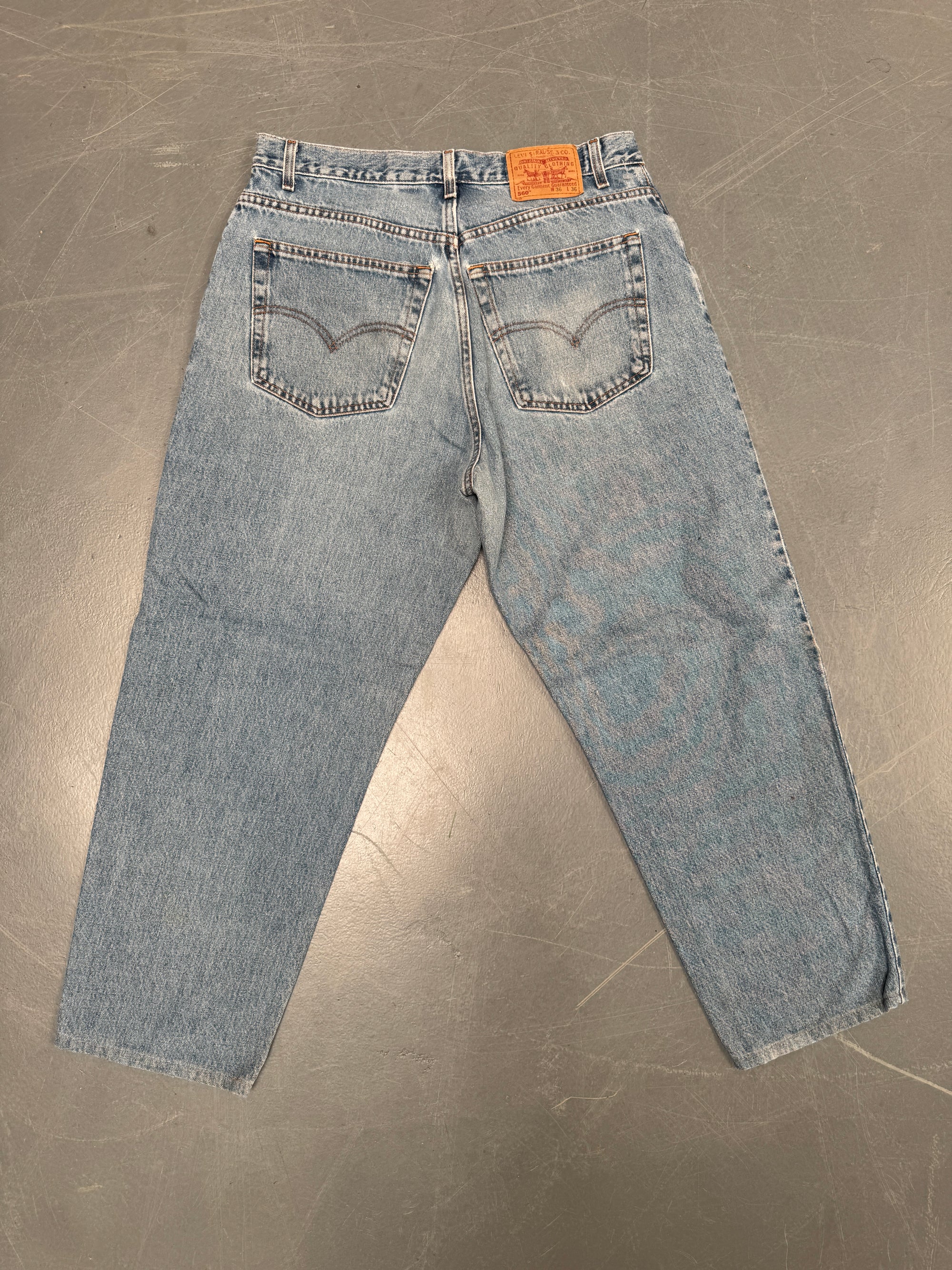 Levis 560 Comfort Fit Vintage Jean 90s - W 33 L 28 - B32