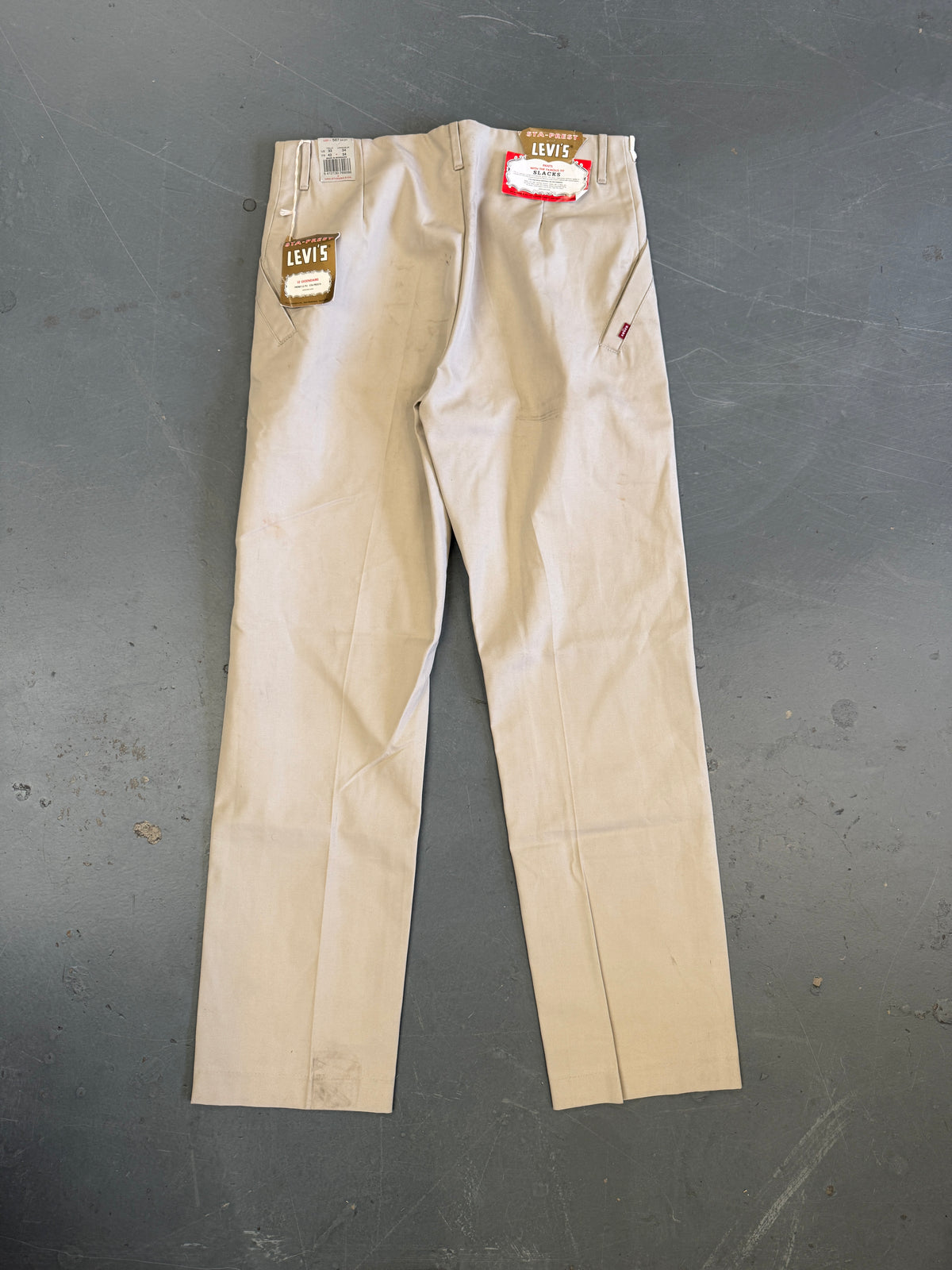 Levis Sta-Prest Slacks Vintage Trousers NOS - W 33 L 34 - BU264