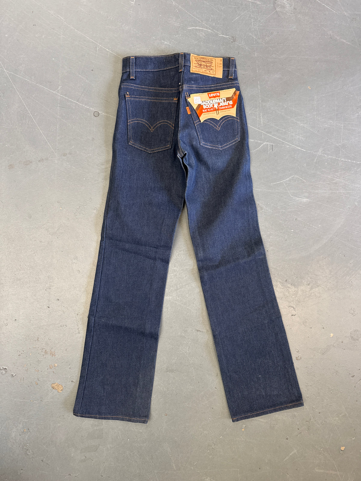 Levis Saddleman Boot Vintage Jean NOS - W 25 L 30 - BU281