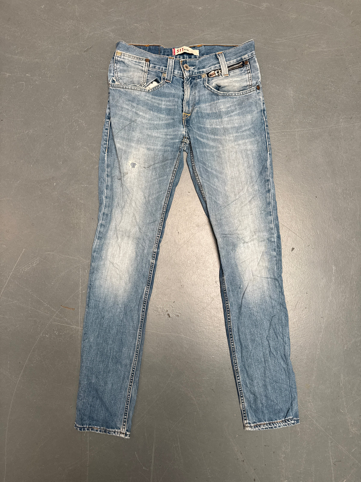 Levis 511 Slim Fit Vintage Jean Y2K - W 32 L 33 - BU298