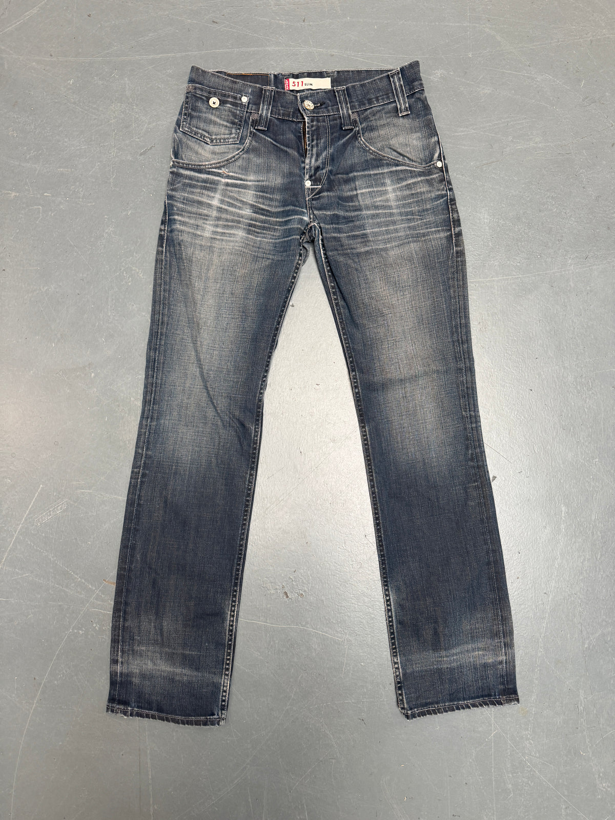 Levis 511 Slim Fit Vintage Jean Y2K - W 30 L 34 - BU299
