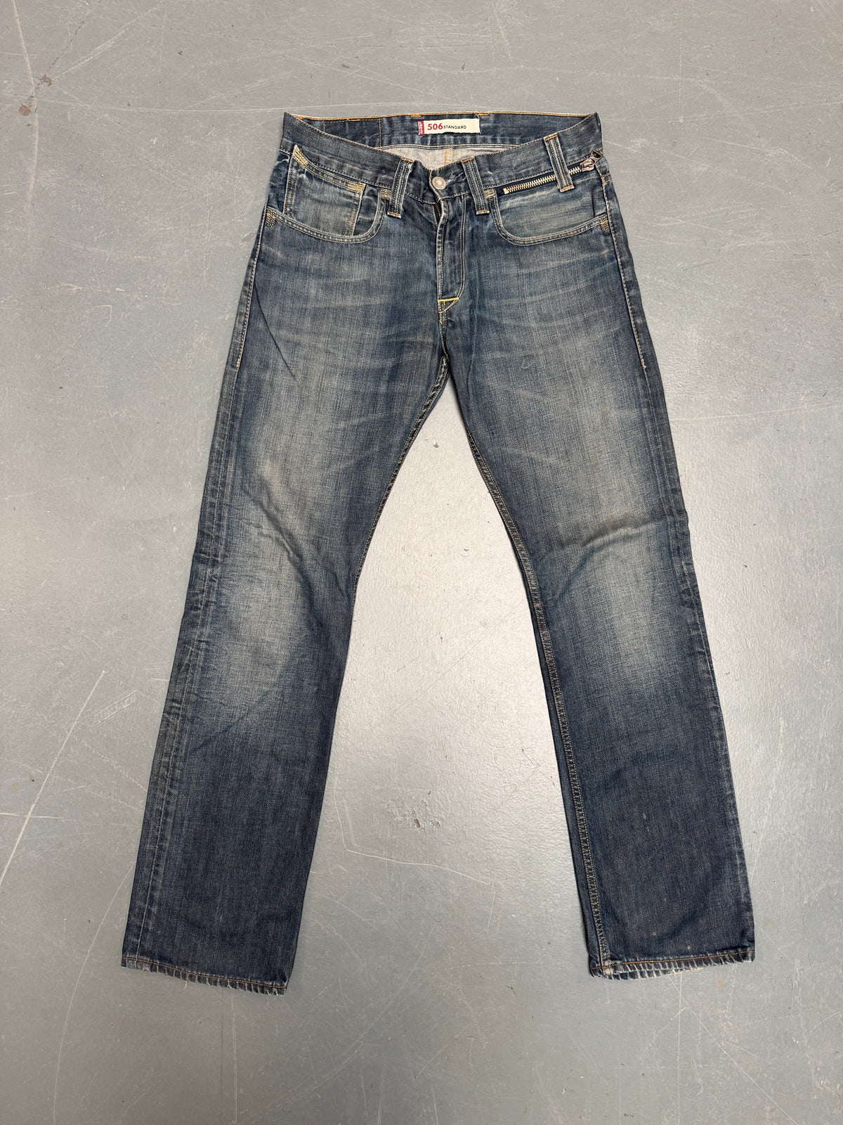 Levis 506 Standard Fit Vintage Jean Y2K - W 32 L 34 - BU302