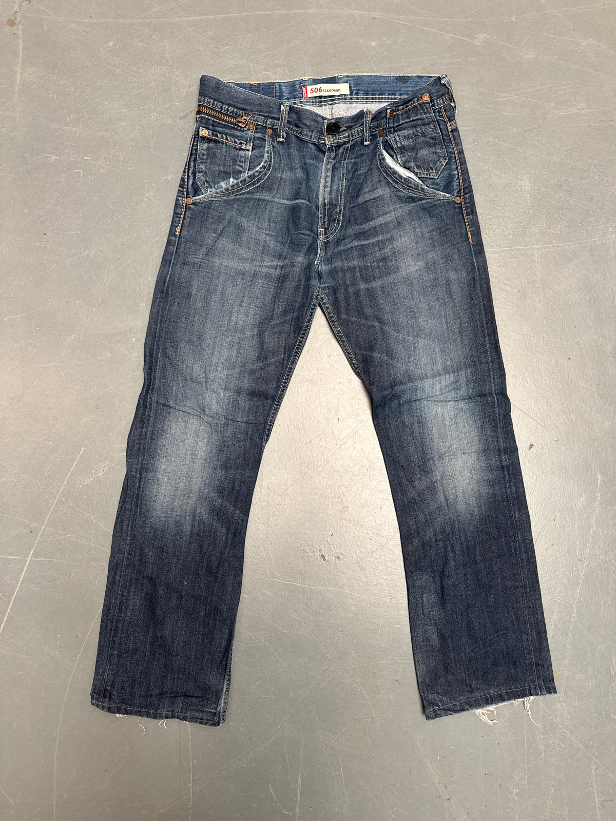 Levis 506 Standard Fit Vintage Jean Y2K - W 32 L 32 - BU304