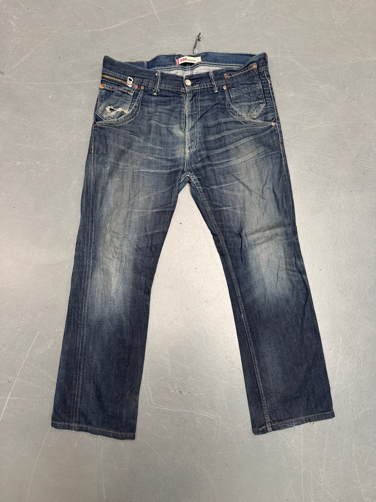Levis 506 Standard Fit Vintage Jean Y2K - W 38 L 32 - BU310