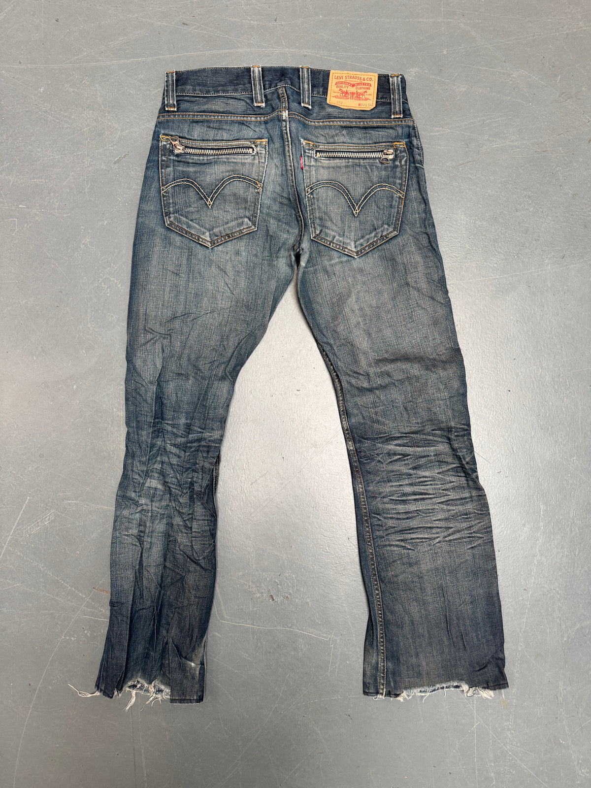 Levis 512 Bootcut Fit Vintage Jean Y2K - W 32 L 31 - BU323