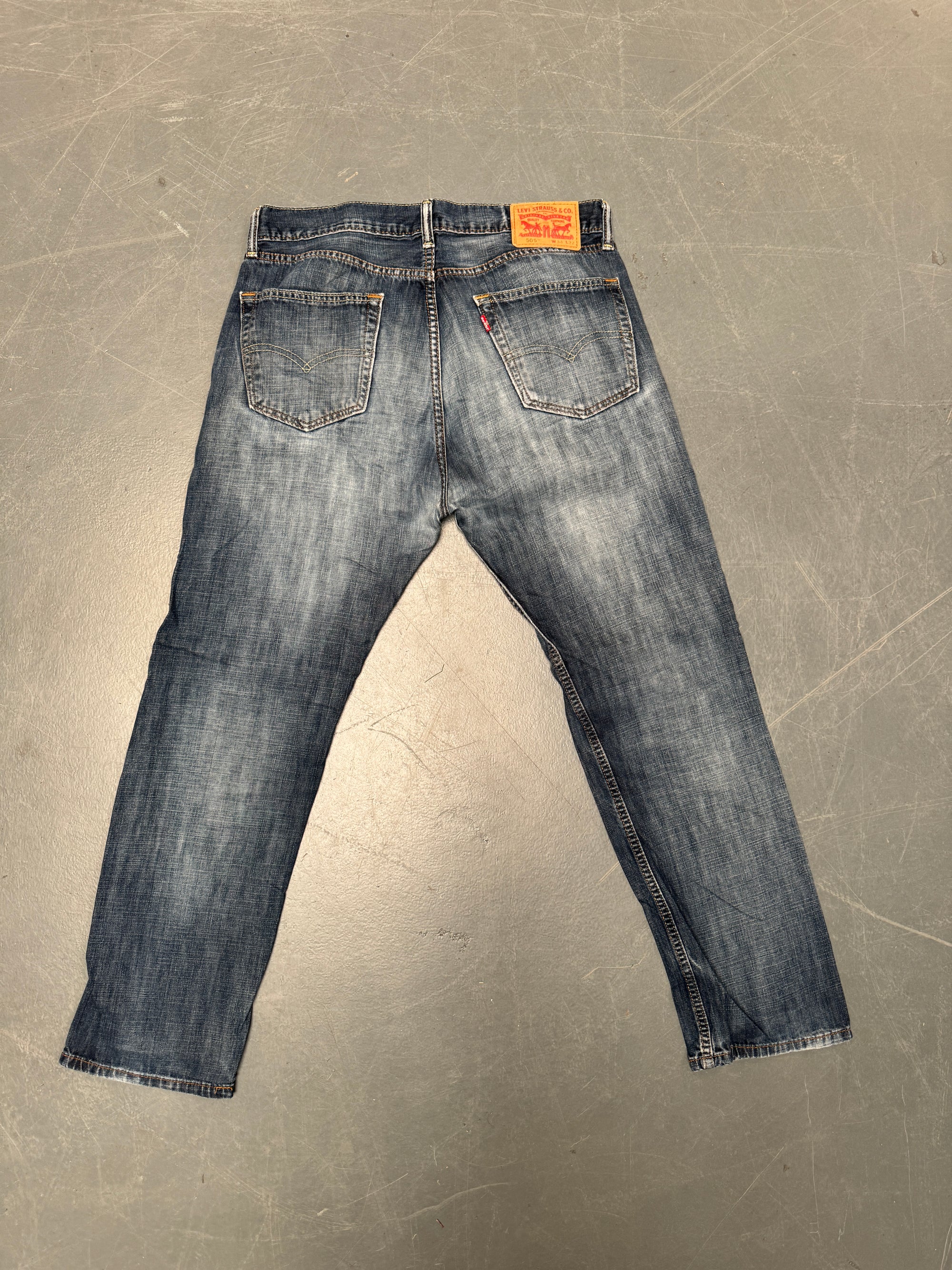Levis 505 Regular Fit Vintage Jean 90s - W 34 L 29 - C14