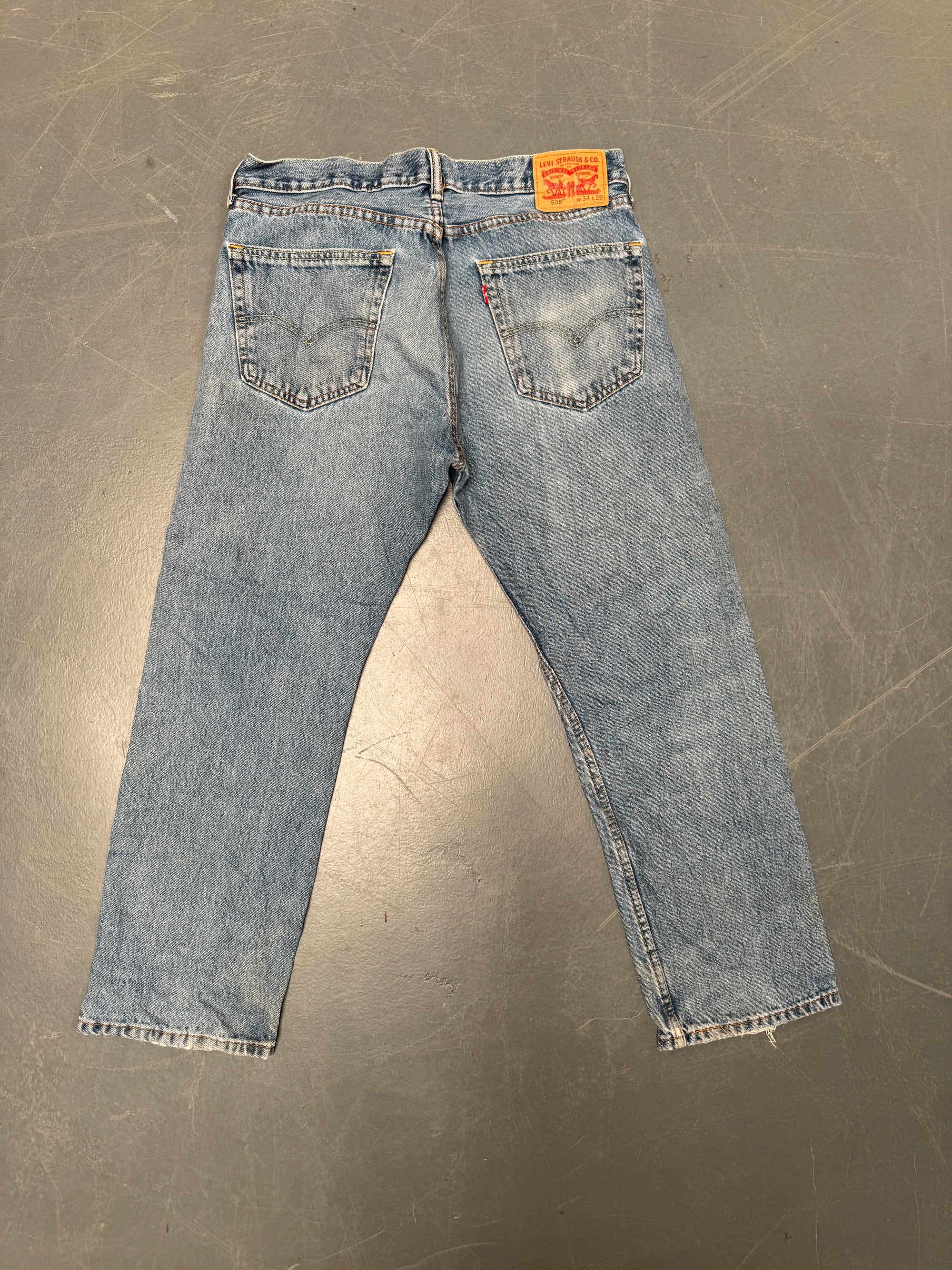 Levis 505 Regular Fit Vintage Jean 90s - W 34 L 28 - C49