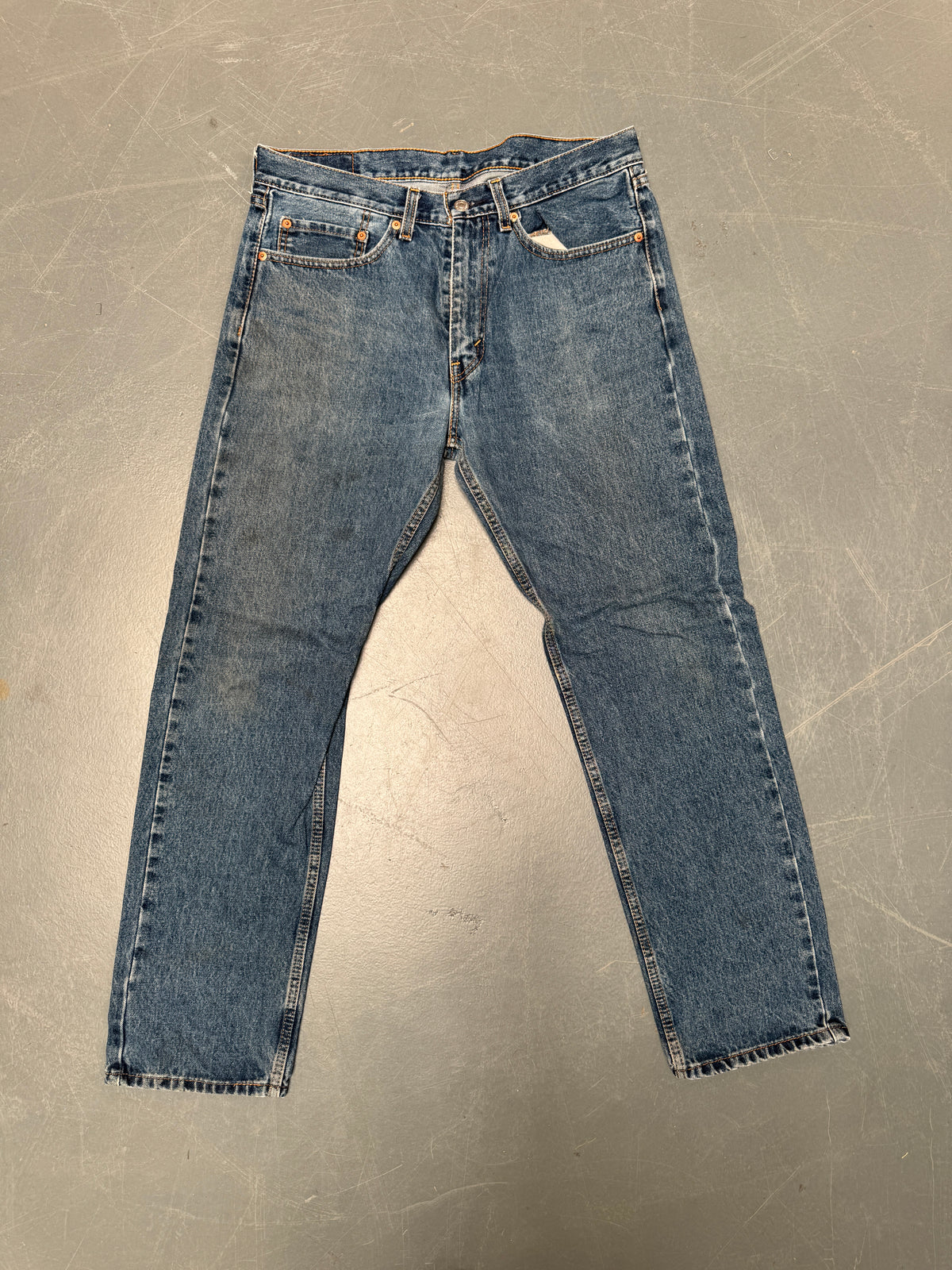 Levis 505 Regular Fit Vintage Jean 90s - W 34 L 30 - C75
