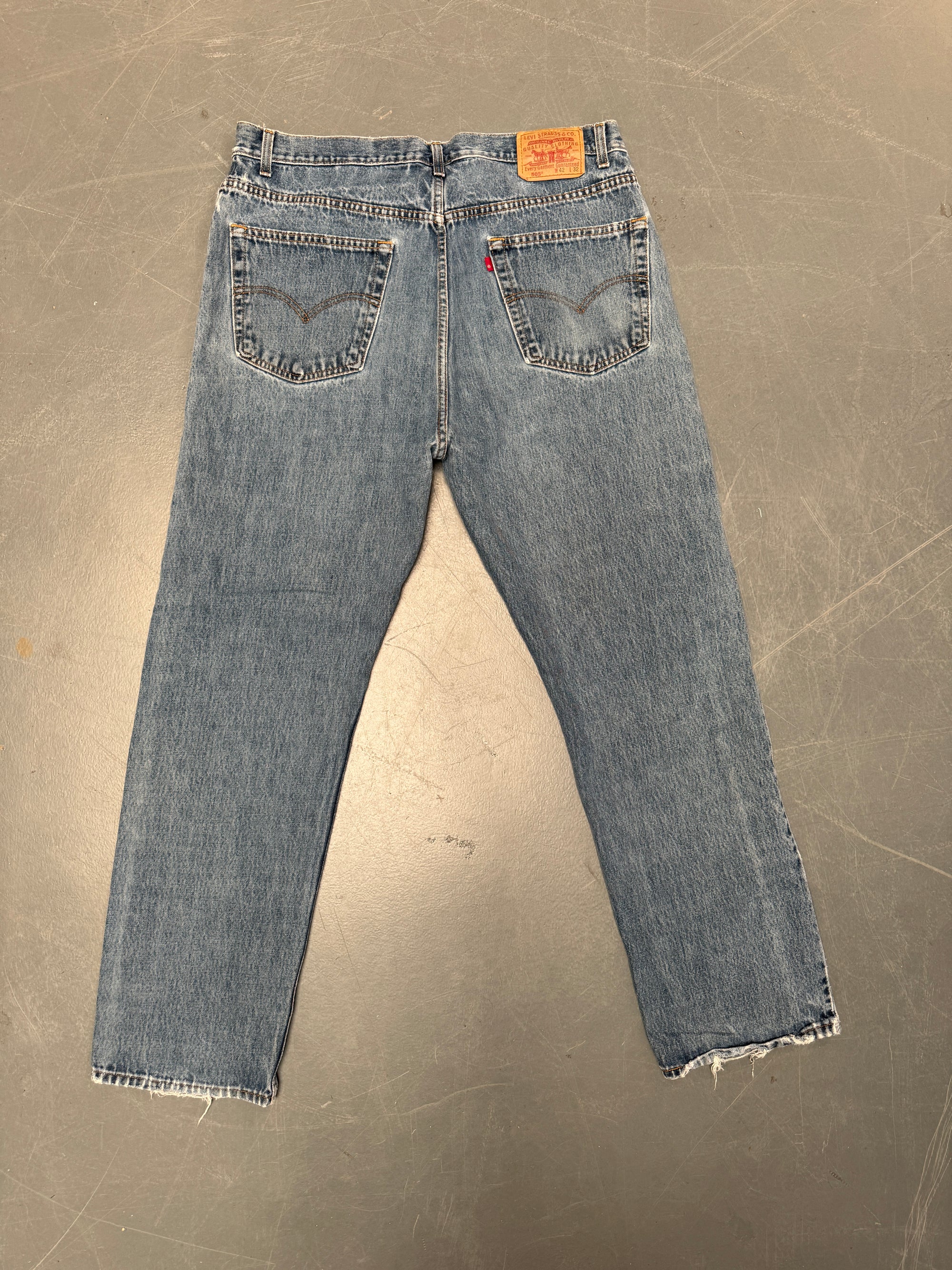 Levis 505 Regular Fit Vintage Jean 90s - W 40 L 32 - C150