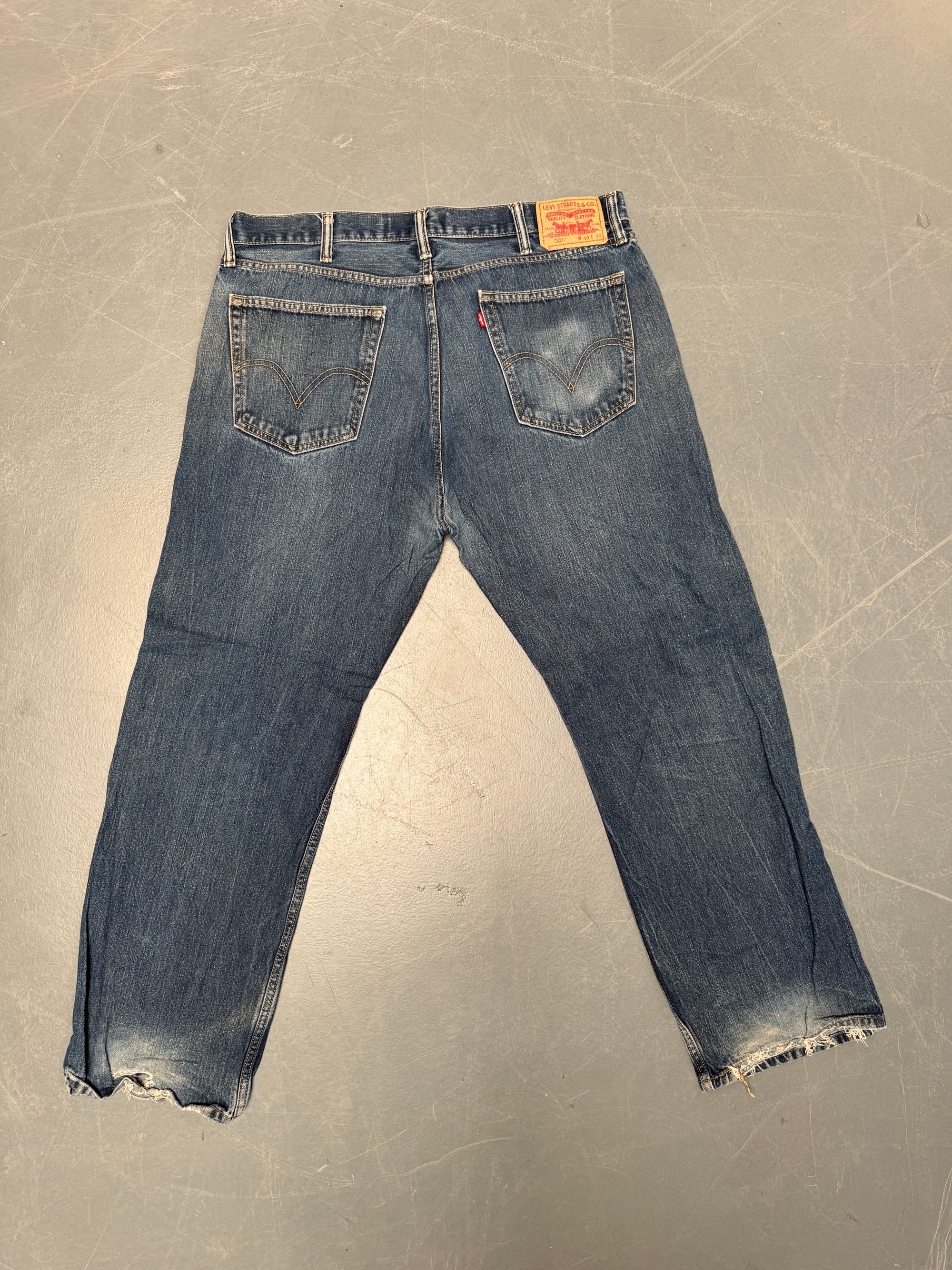 Levis 505 Regular Fit Vintage Jean 90s - W 38 L 29 - C162