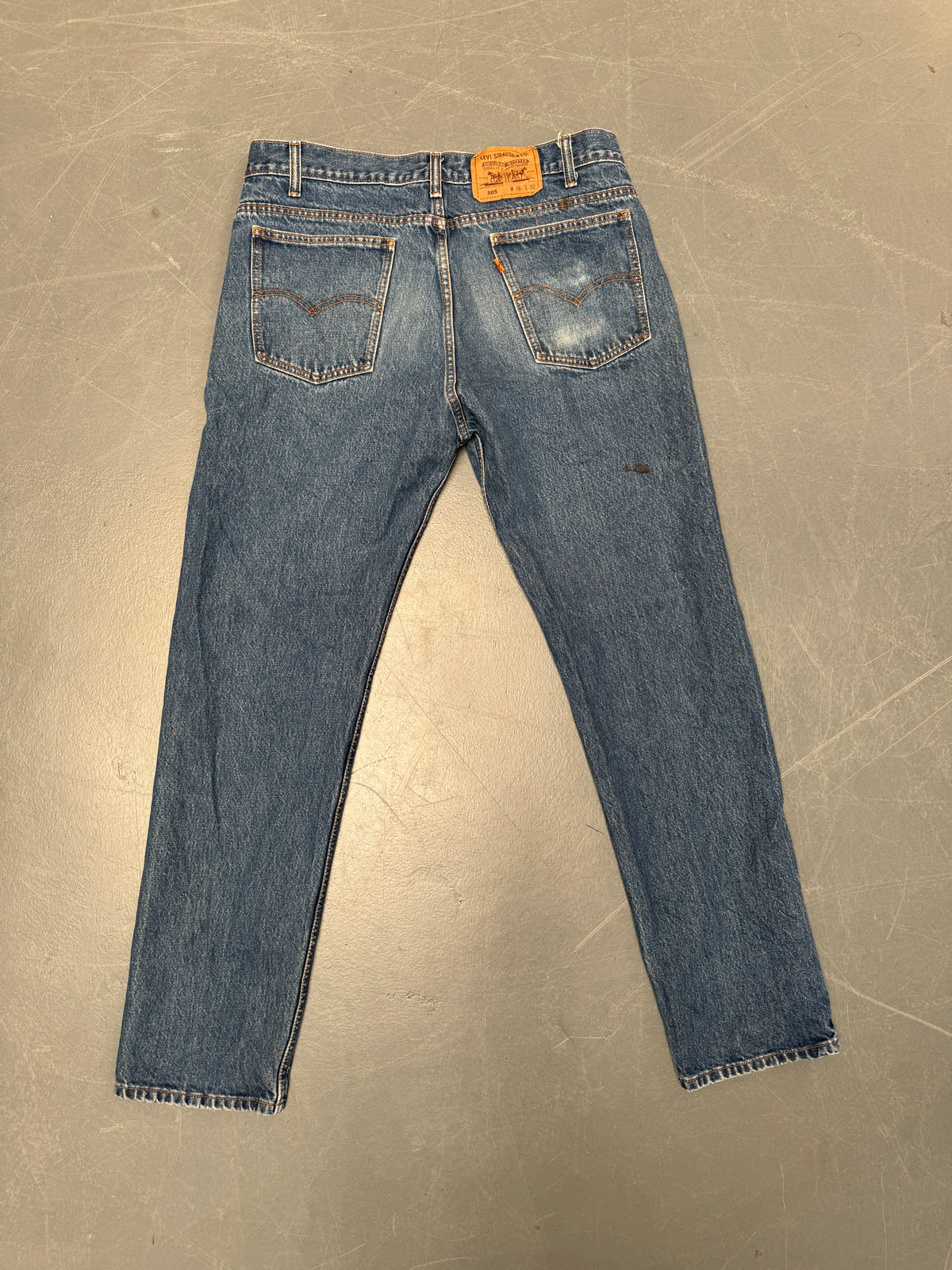 Levis 505 Regular Fit Vintage Jean 90s - W 34 L 32 - C176