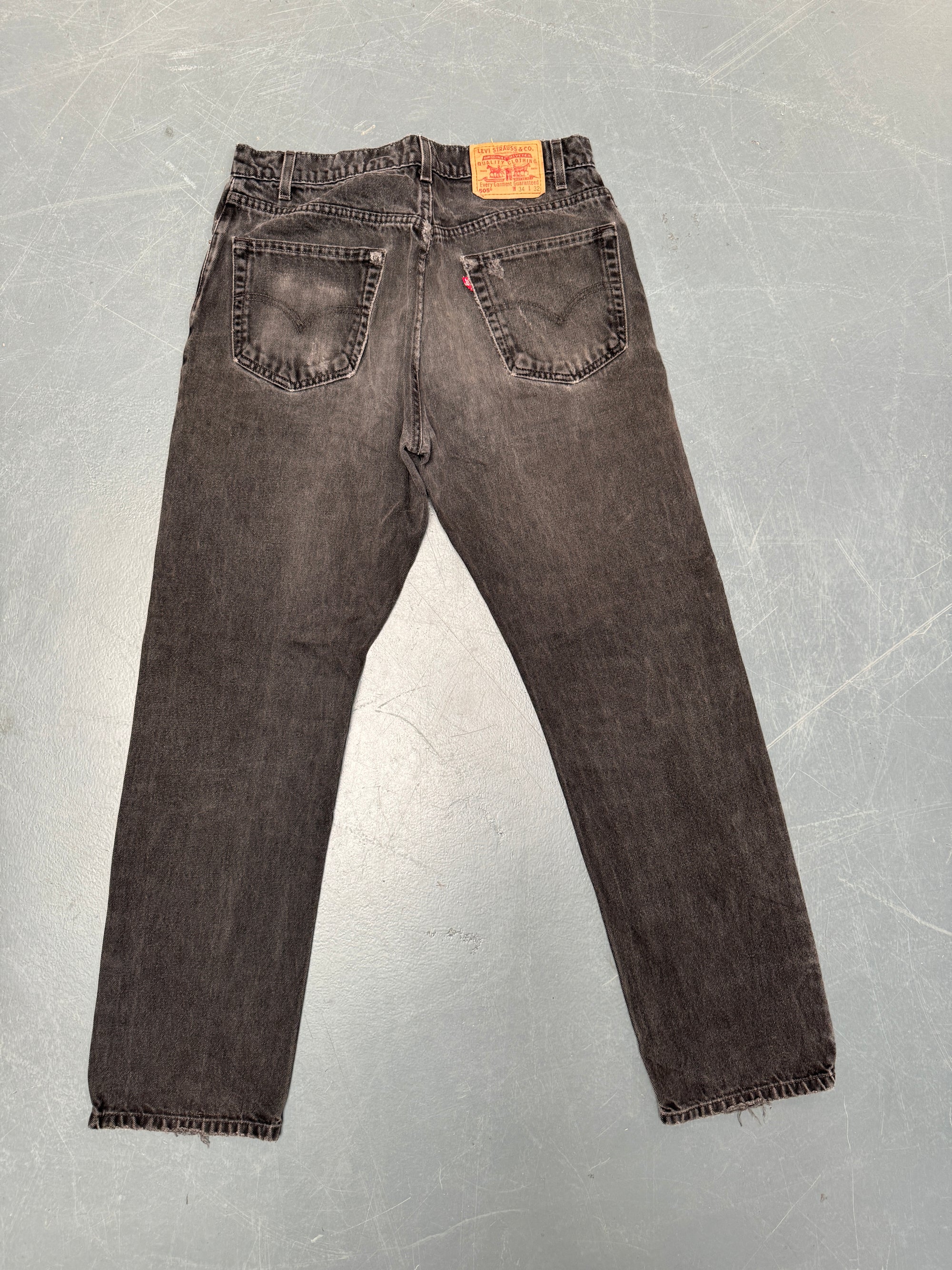Levis 505 Regular Fit Vintage Jean 90s - W 32 L 31 - C179