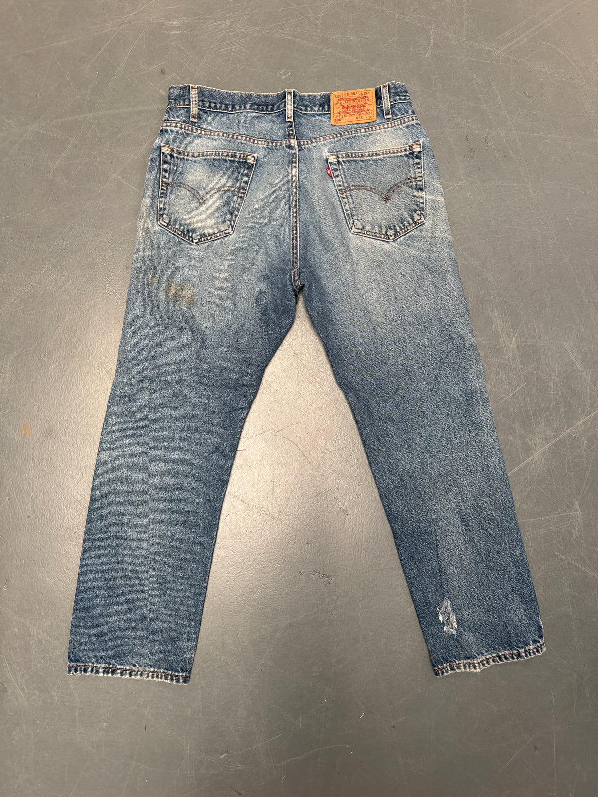 Levis 505 Regular Fit Vintage Jean 90s - W 35 L 29 - C188