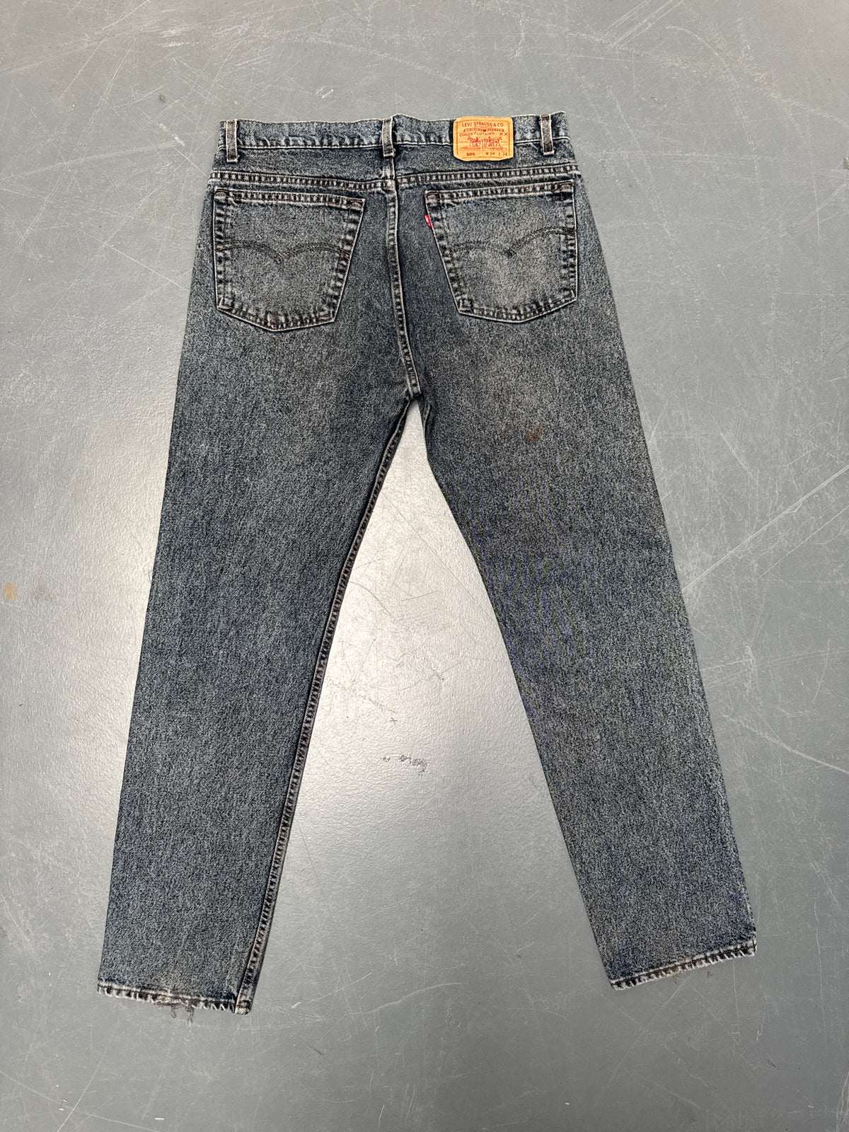 Levis 505 Regular Fit Vintage Jean 90s - W 38 L 33 - C198