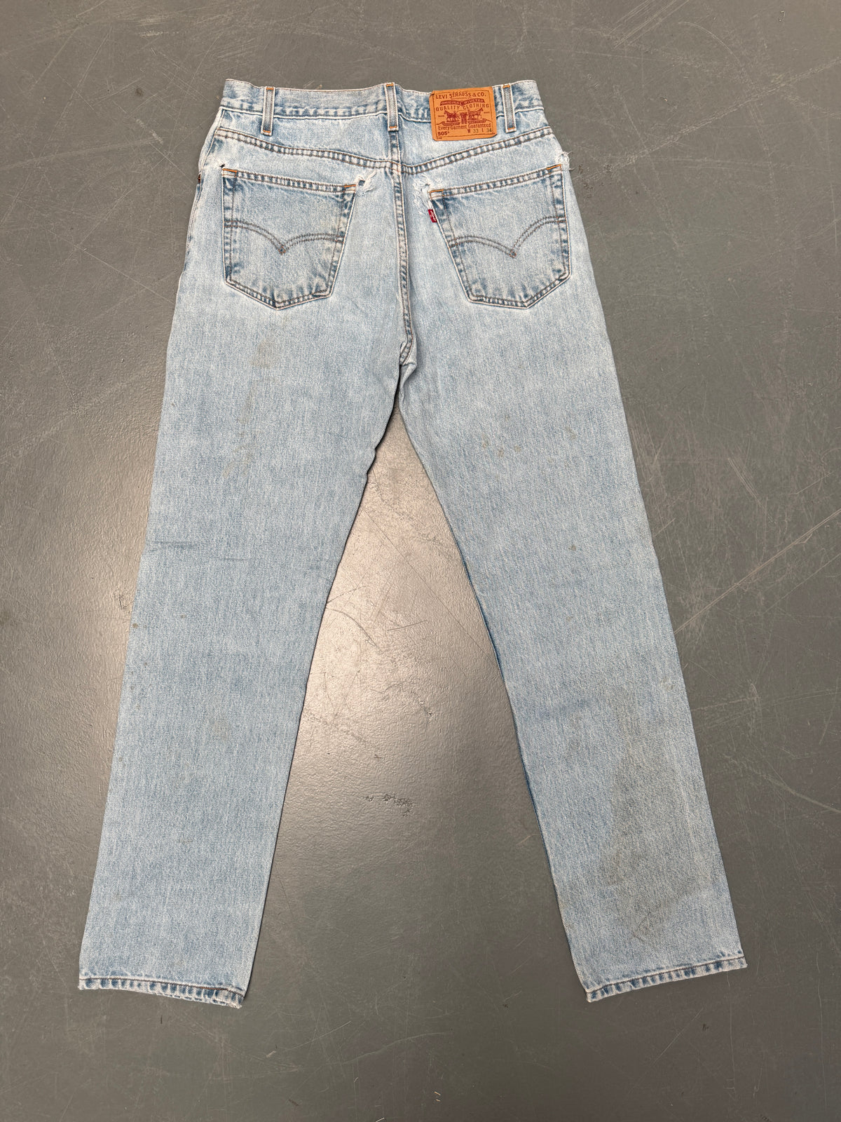 Levis 505 Regular Fit Vintage Jean 90s - W 31 L 33 - C242