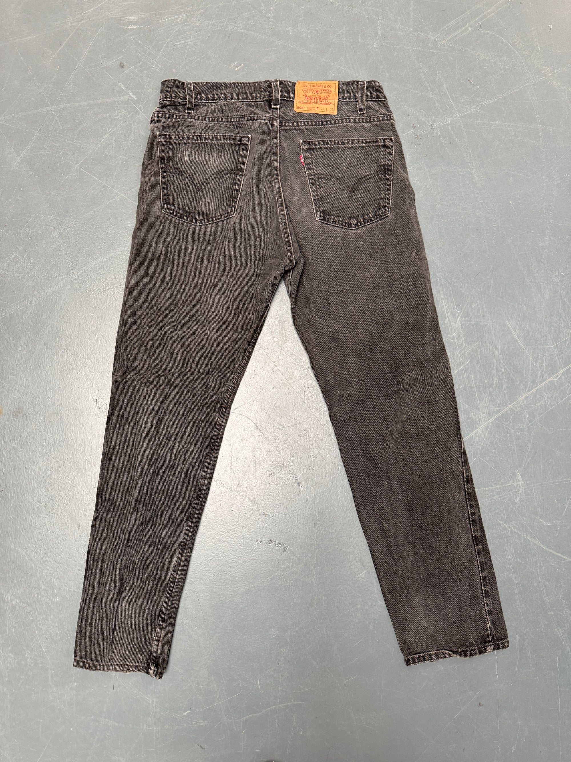 Levis 505 Regular Fit Vintage Jean 90s - W 34 L 30 - C264