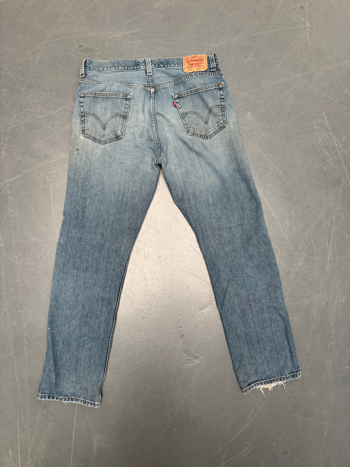 Levis 505 Regular Fit Vintage Jean 90s - W 36 L 33 - C329