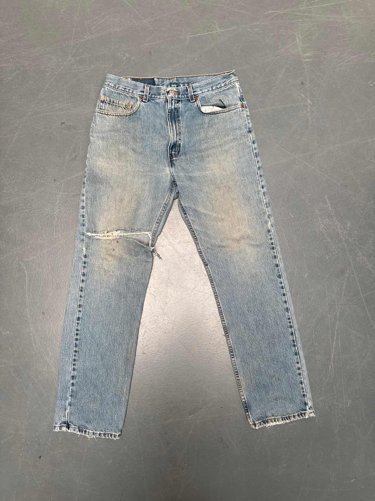 Levis 505 Regular Fit Vintage Jean 90s - W 32 L 32 - C354