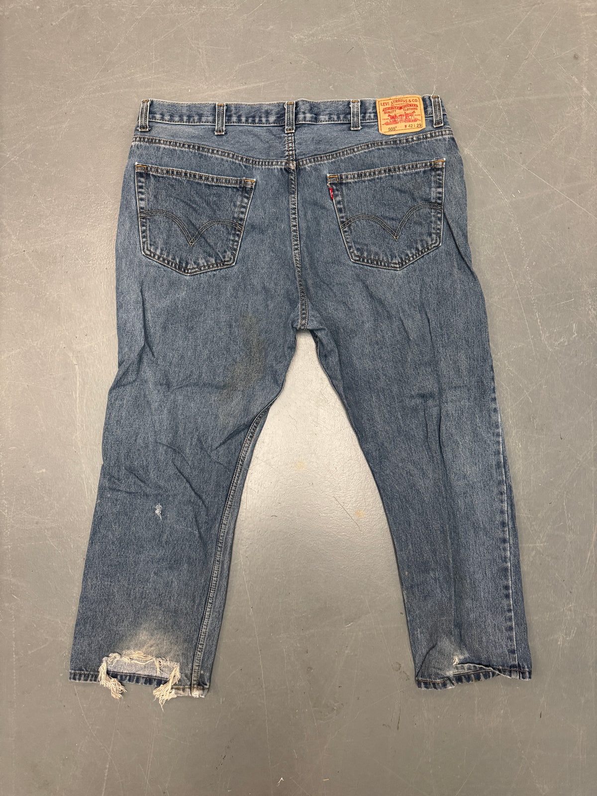 Levis 505 Regular Fit Vintage Jean 90s - W 40 L 28 - C376