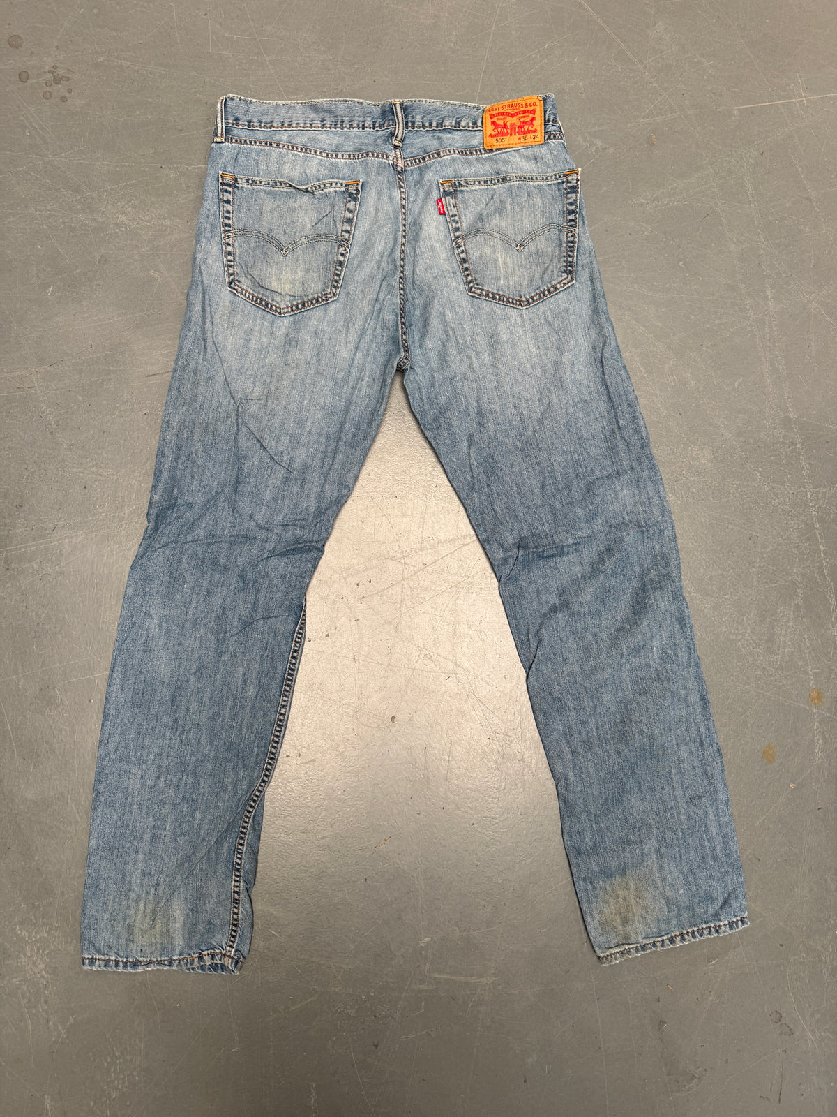 Levis 505 Regular Fit Vintage Jean 90s - W 36 L 34 - C426