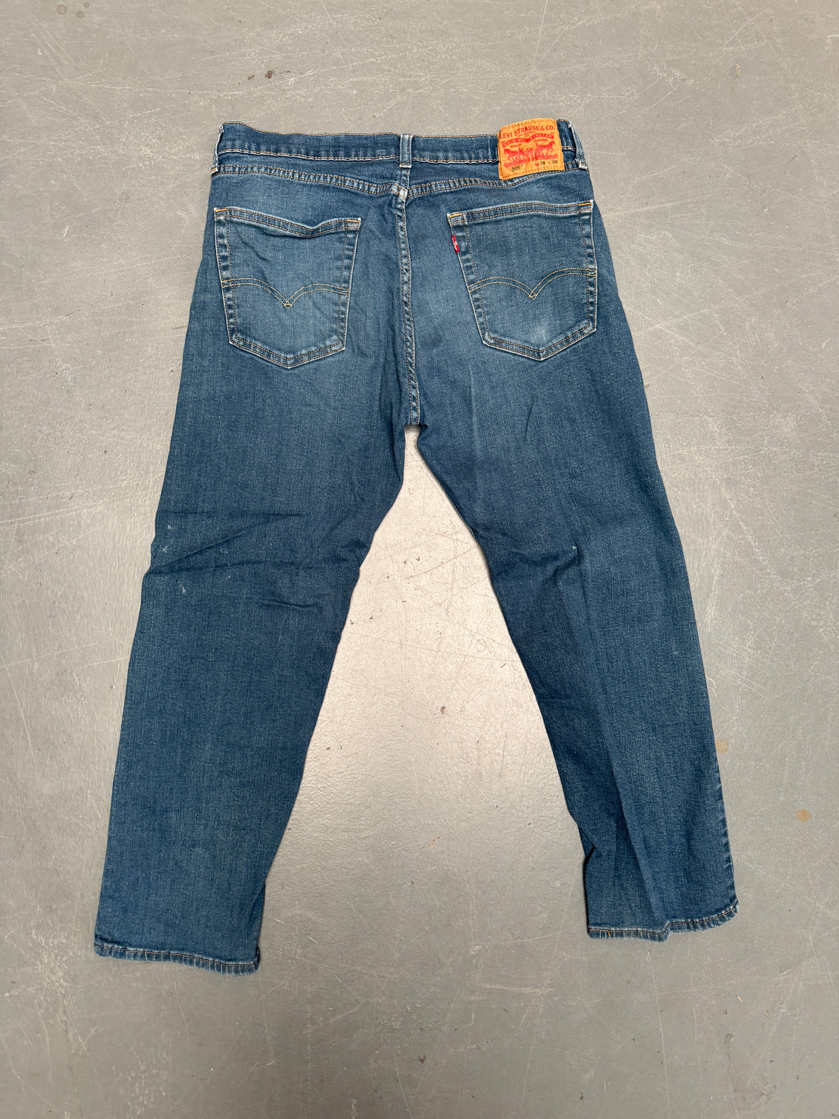 Levis 505 Regular Fit Vintage Jean 90s - W 34 L 28 - C427