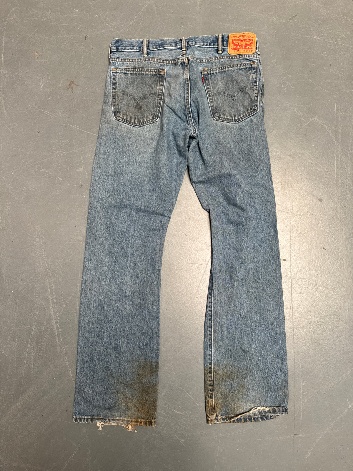 Levis 517 Bootcut Fit Vintage Jean 90s - W 34 L 36 - D71