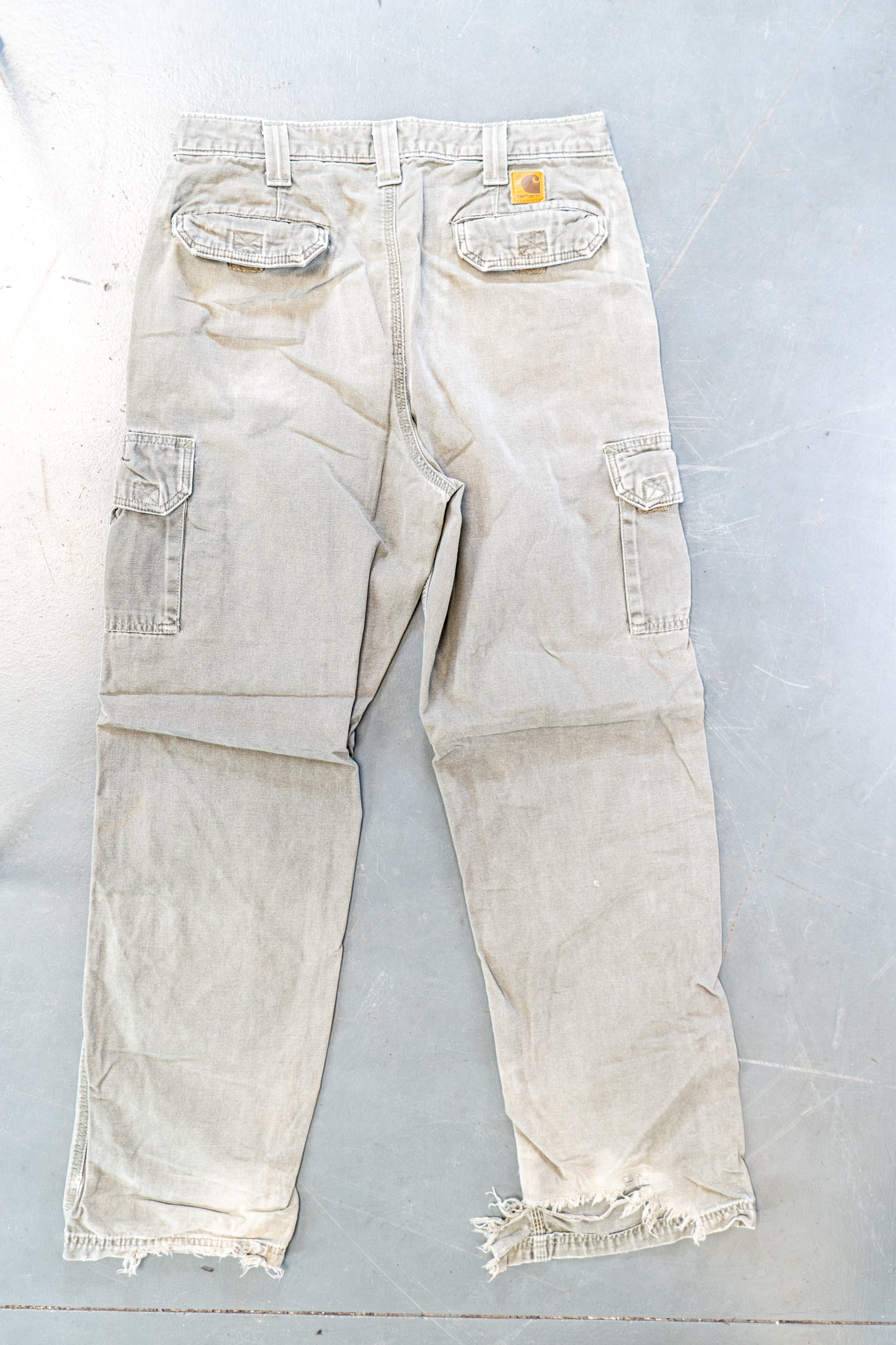 True Vintage Carhartt Carpenter Trousers – Green, w31,L32 Regular (1990s)