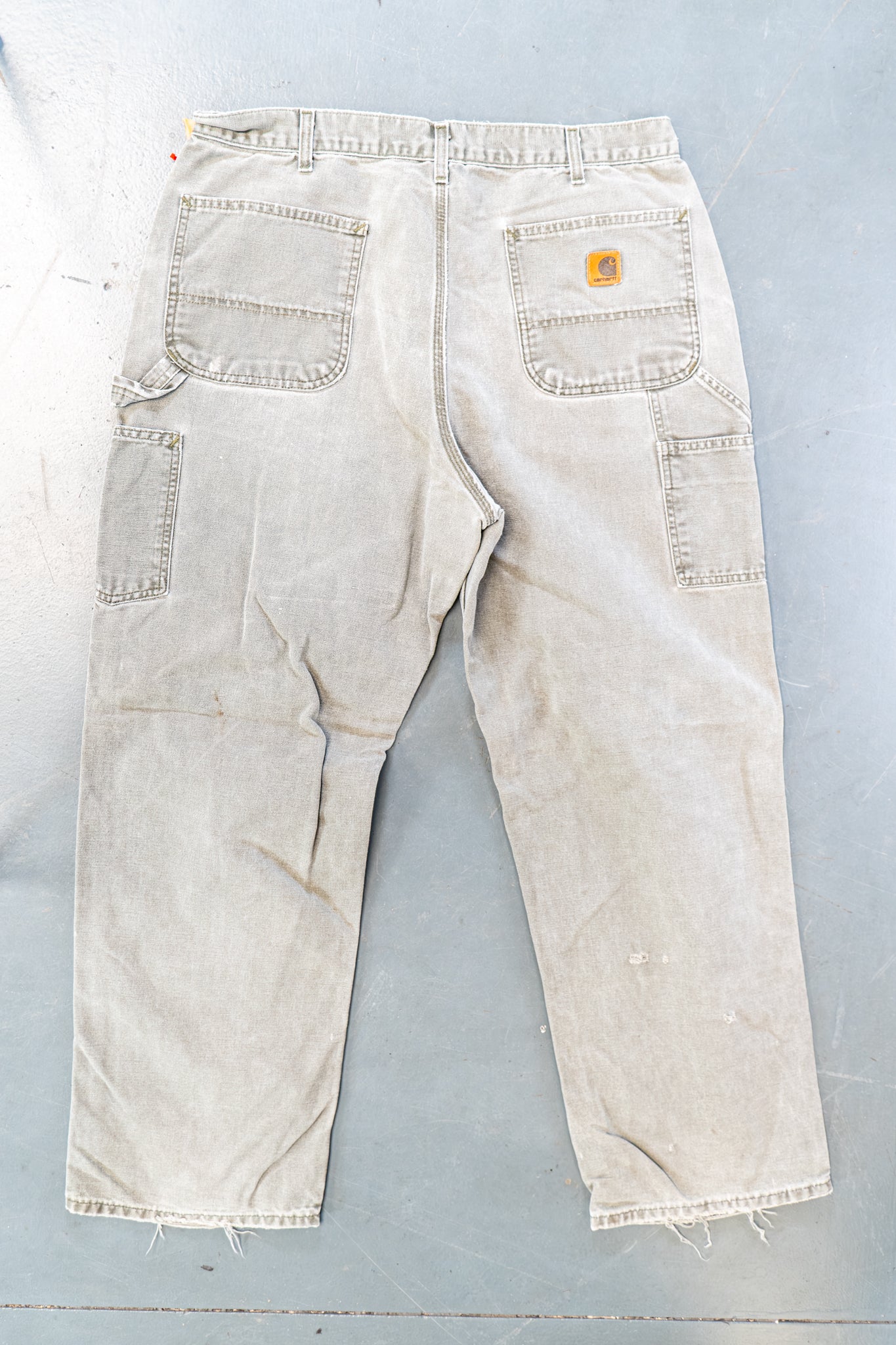 True Vintage Carhartt Carpenter Trousers – Green, w36,L30 Regular (1990s)