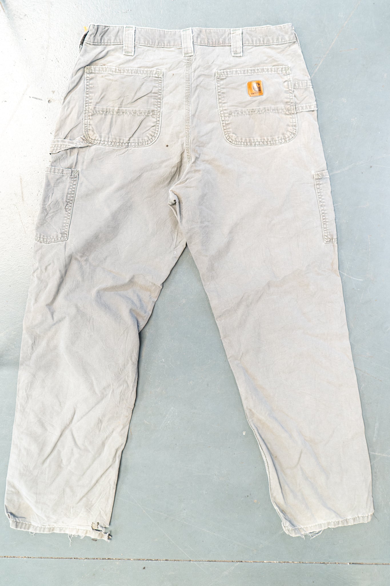 True Vintage Carhartt Carpenter Trousers – Green, w34,L32 Regular (1990s)