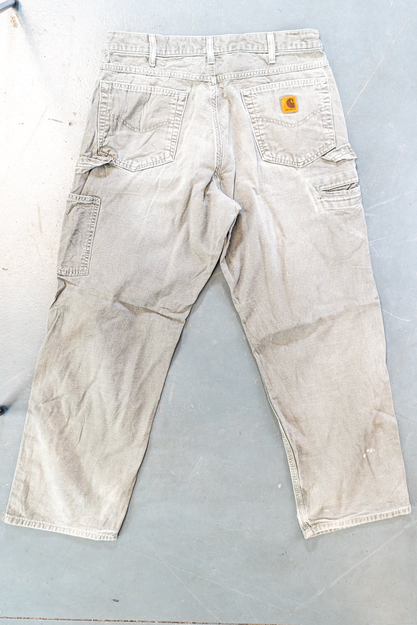 True Vintage Carhartt Carpenter Trousers – Green, w32,L29 Regular (1990s)