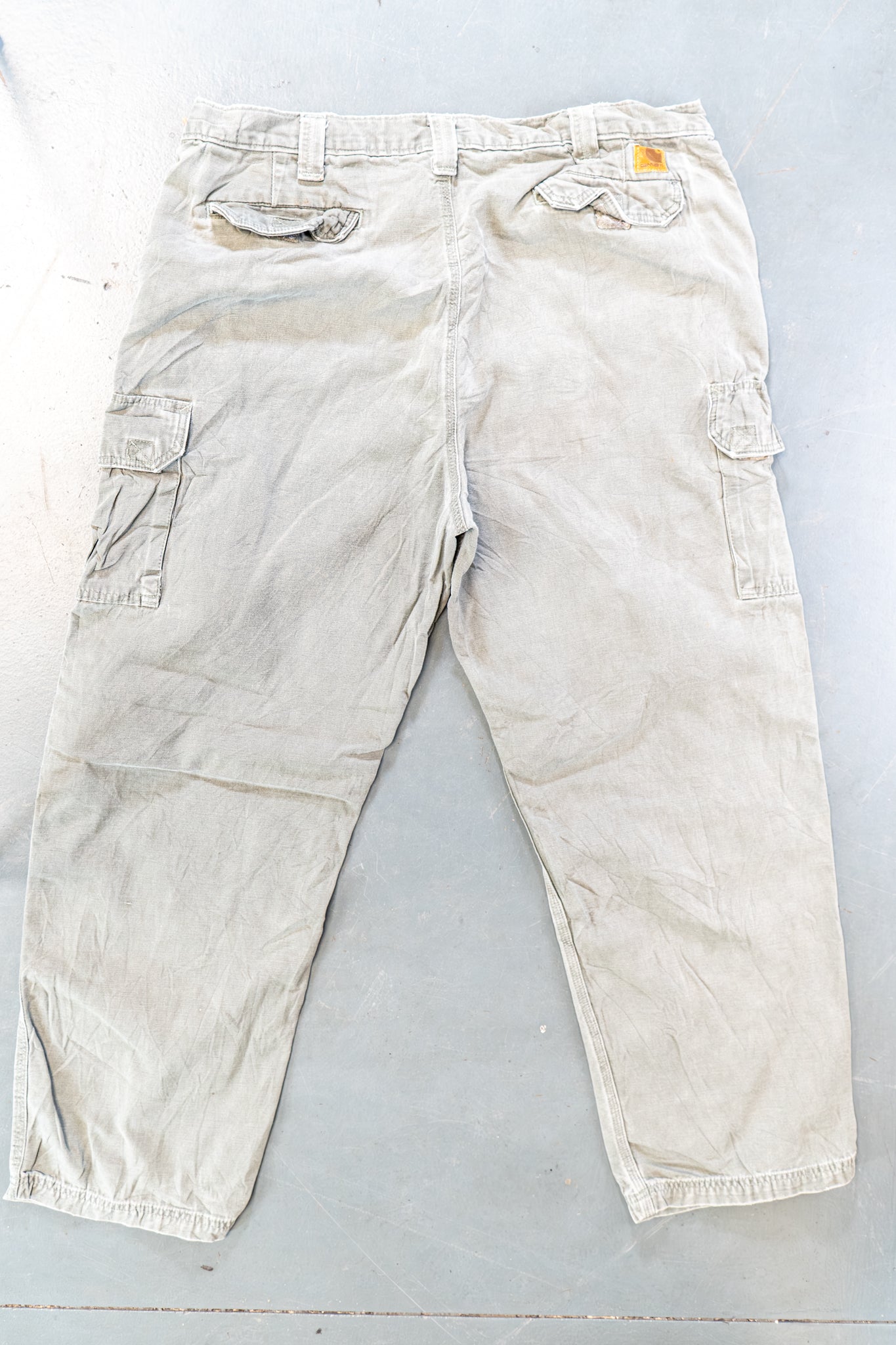 True Vintage Carhartt Carpenter Trousers – Green, w38,L30 Regular (1990s)