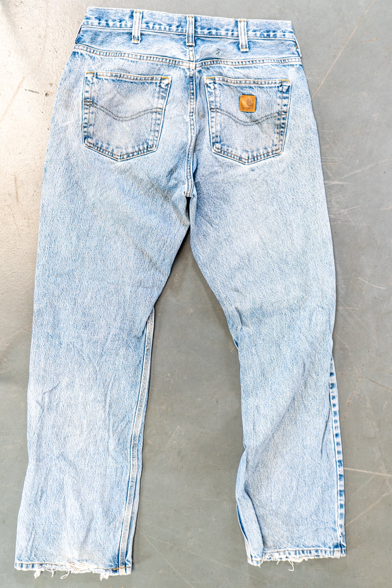 True Vintage Carhartt Carpenter Trousers – Denim, w31,L33 Regular (1990s)