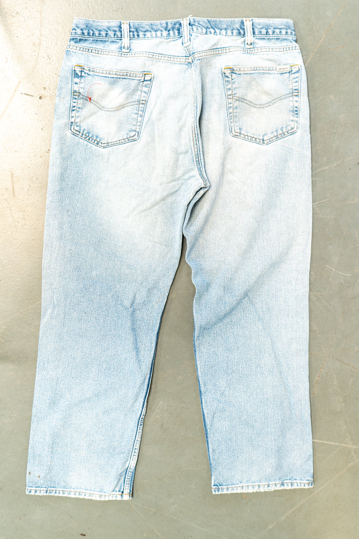 True Vintage Carhartt Carpenter Trousers – Denim, w37,L29 Regular (1990s)