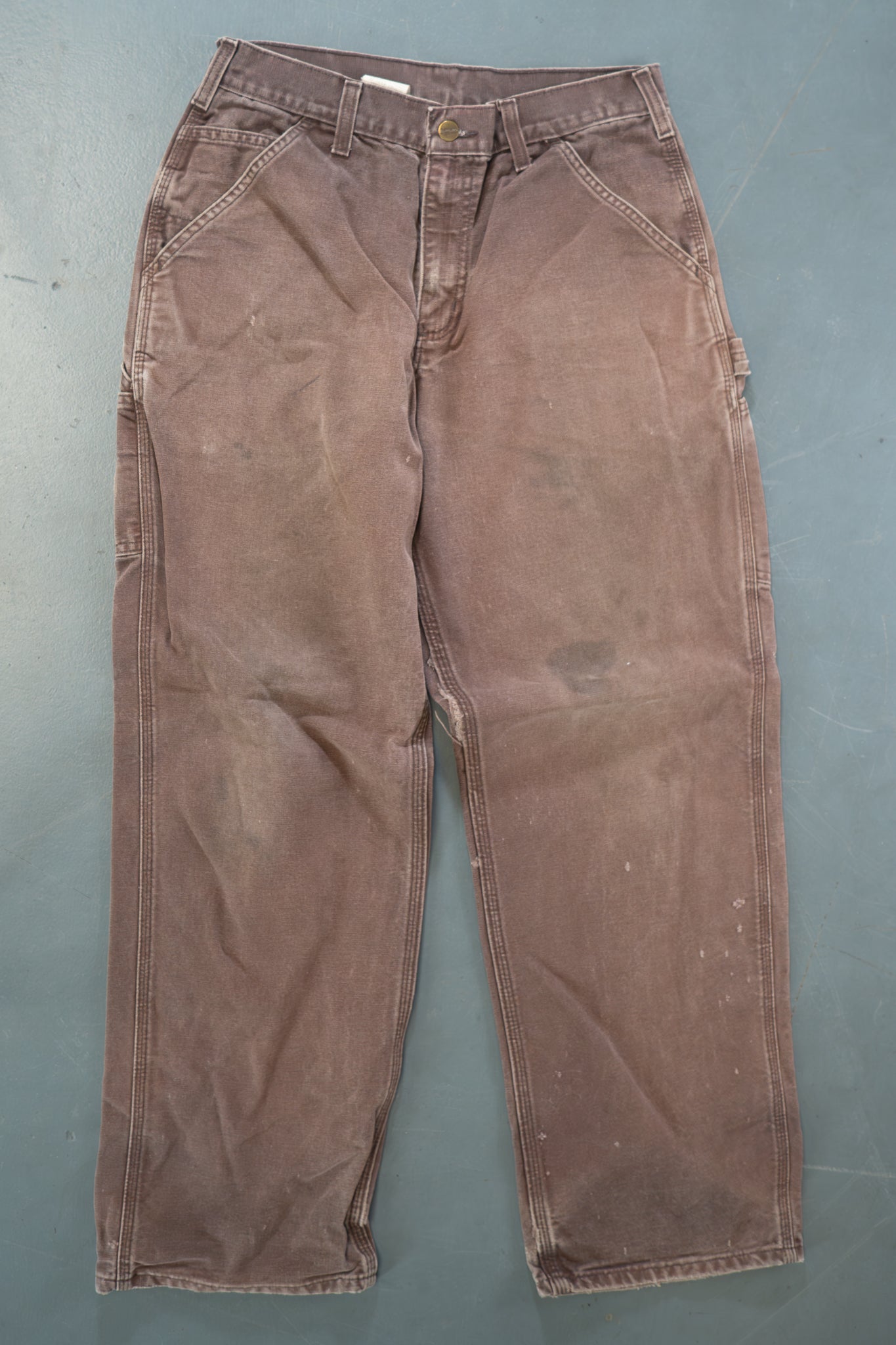 True Vintage Carhartt Carpenter Trousers – Brown, w29,L30 Regular (1990s)