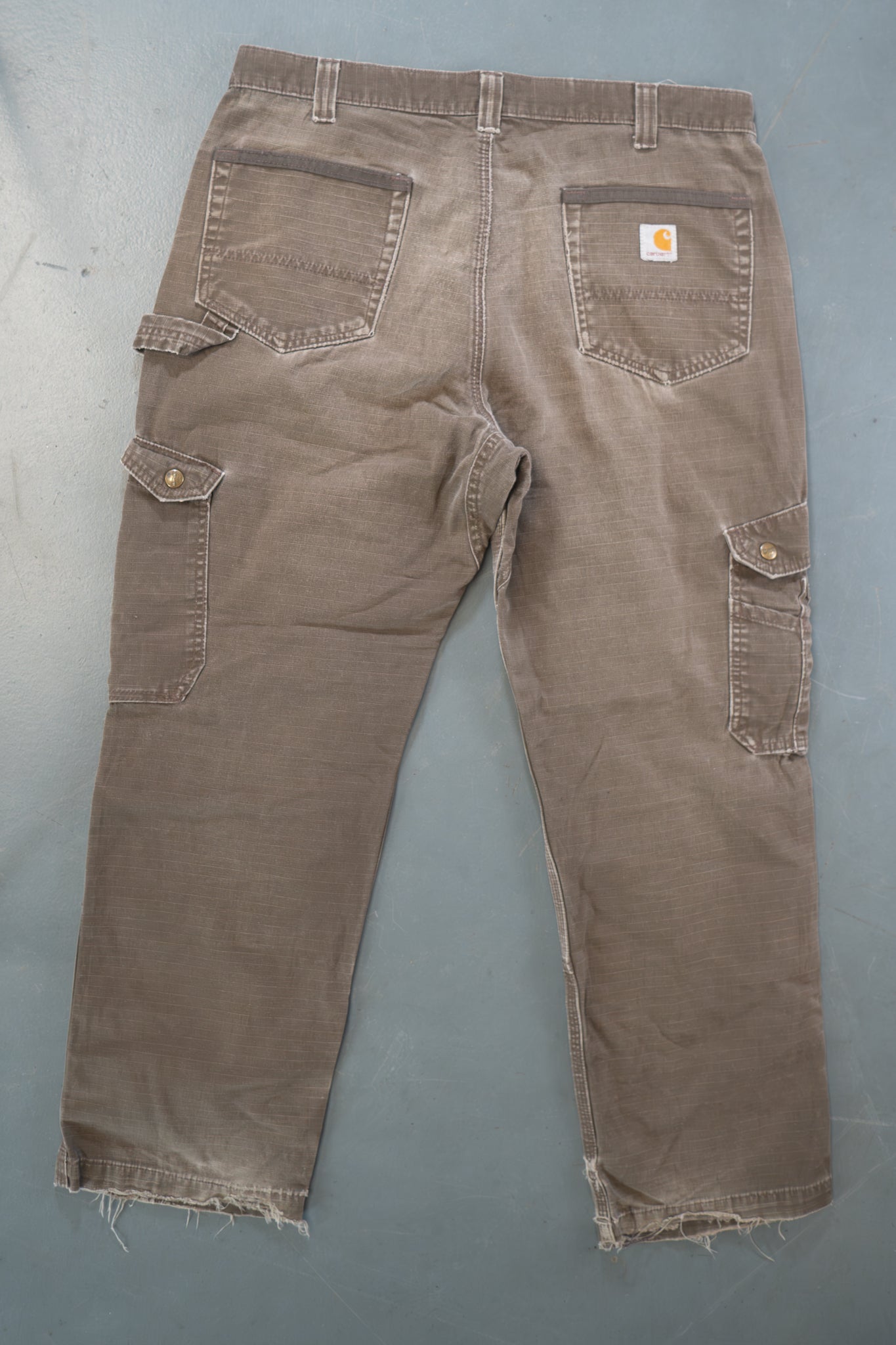 True Vintage Carhartt Carpenter Trousers – Brown, w36,L29 Regular (1990s)