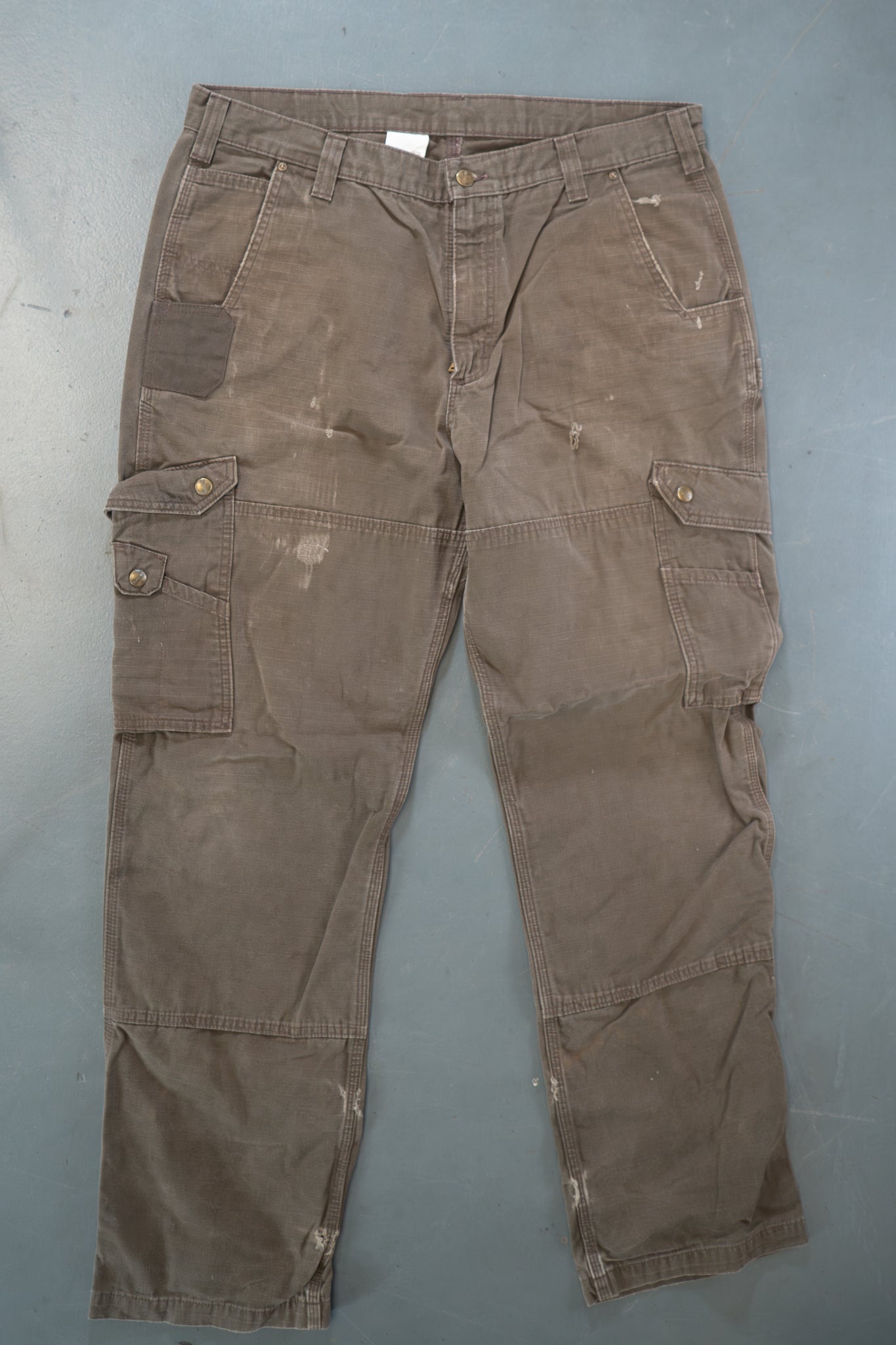 True Vintage Carhartt Carpenter Trousers – Brown, w38,L32 Regular (1990s)