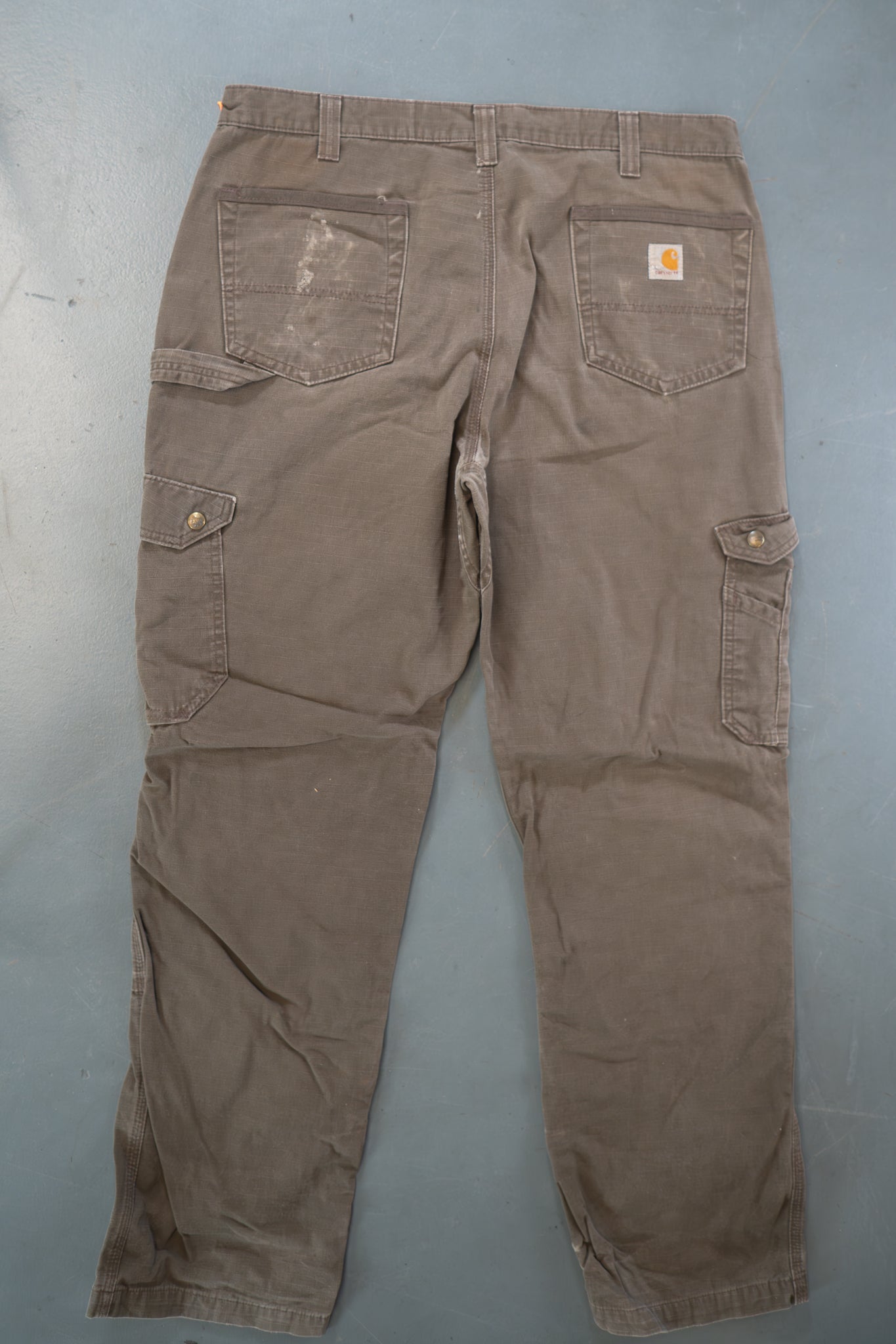 True Vintage Carhartt Carpenter Trousers – Brown, w38,L32 Regular (1990s)