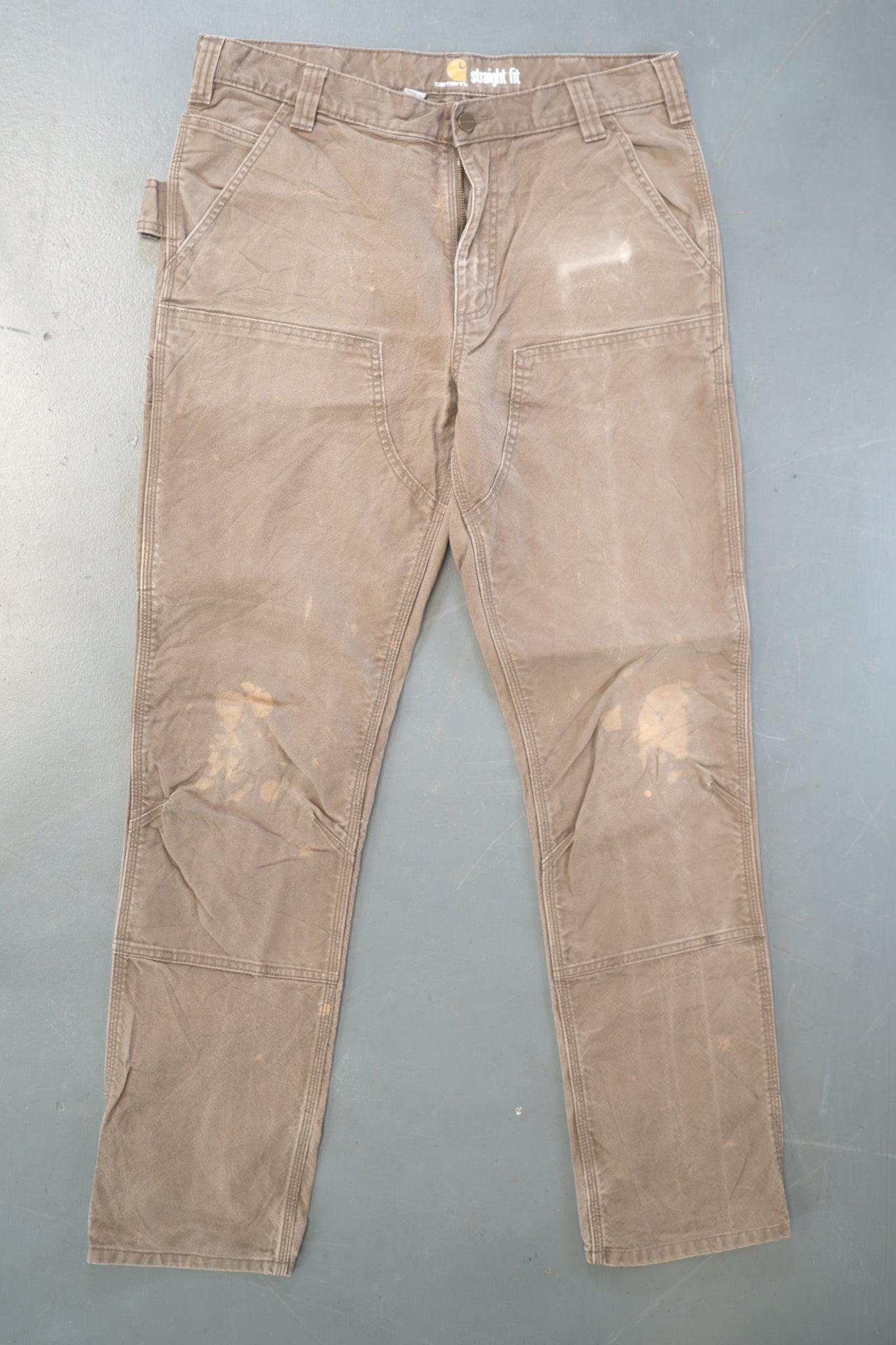 True Vintage Carhartt Carpenter Trousers – Brown, w35,L33 Regular (1990s)