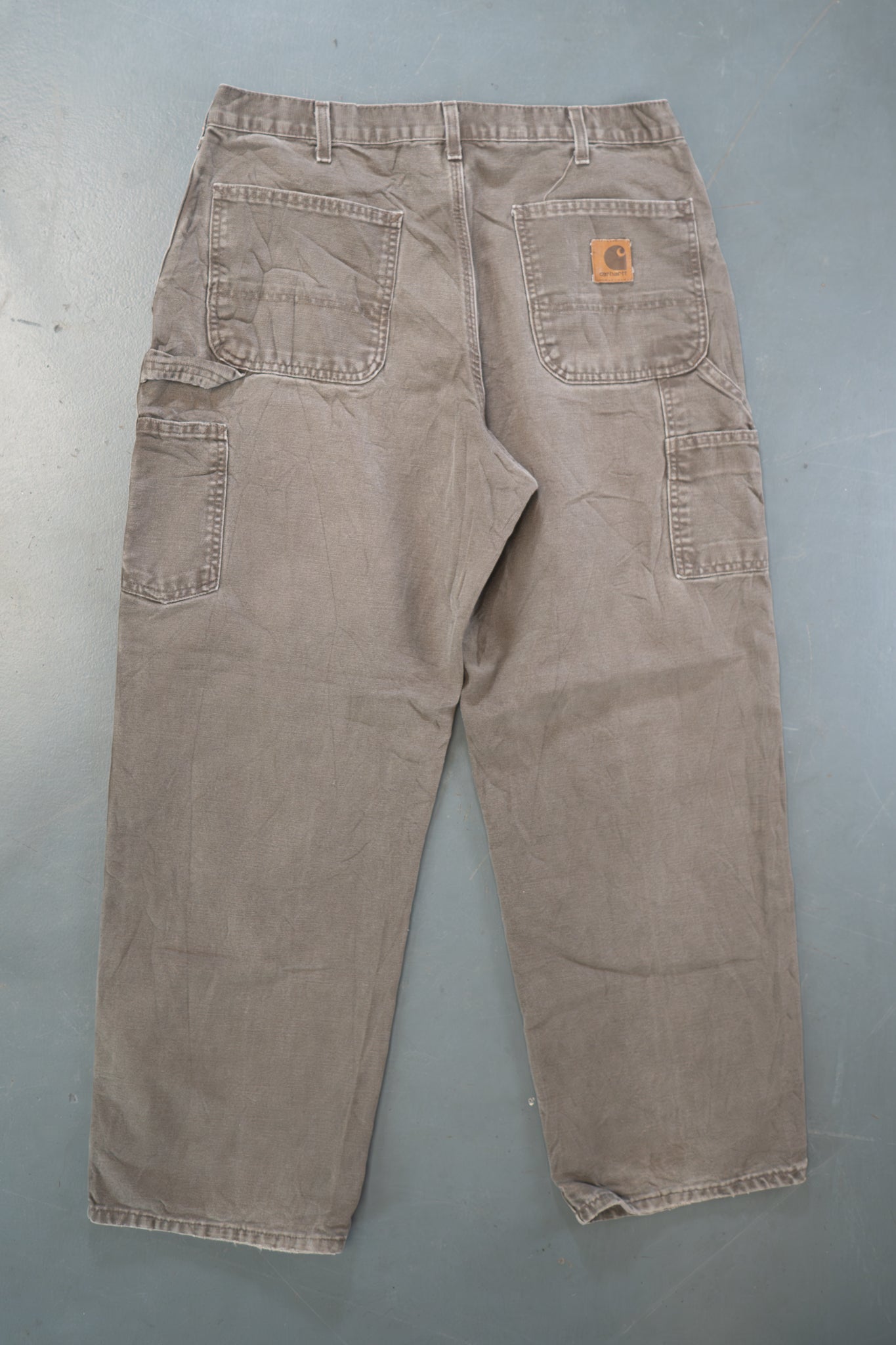 True Vintage Carhartt Carpenter Trousers – Brown, w32,L29 Regular (1990s)