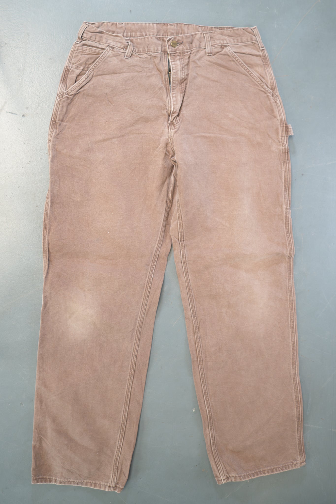 True Vintage Carhartt Carpenter Trousers – Brown, w34,L33 Regular (1990s)