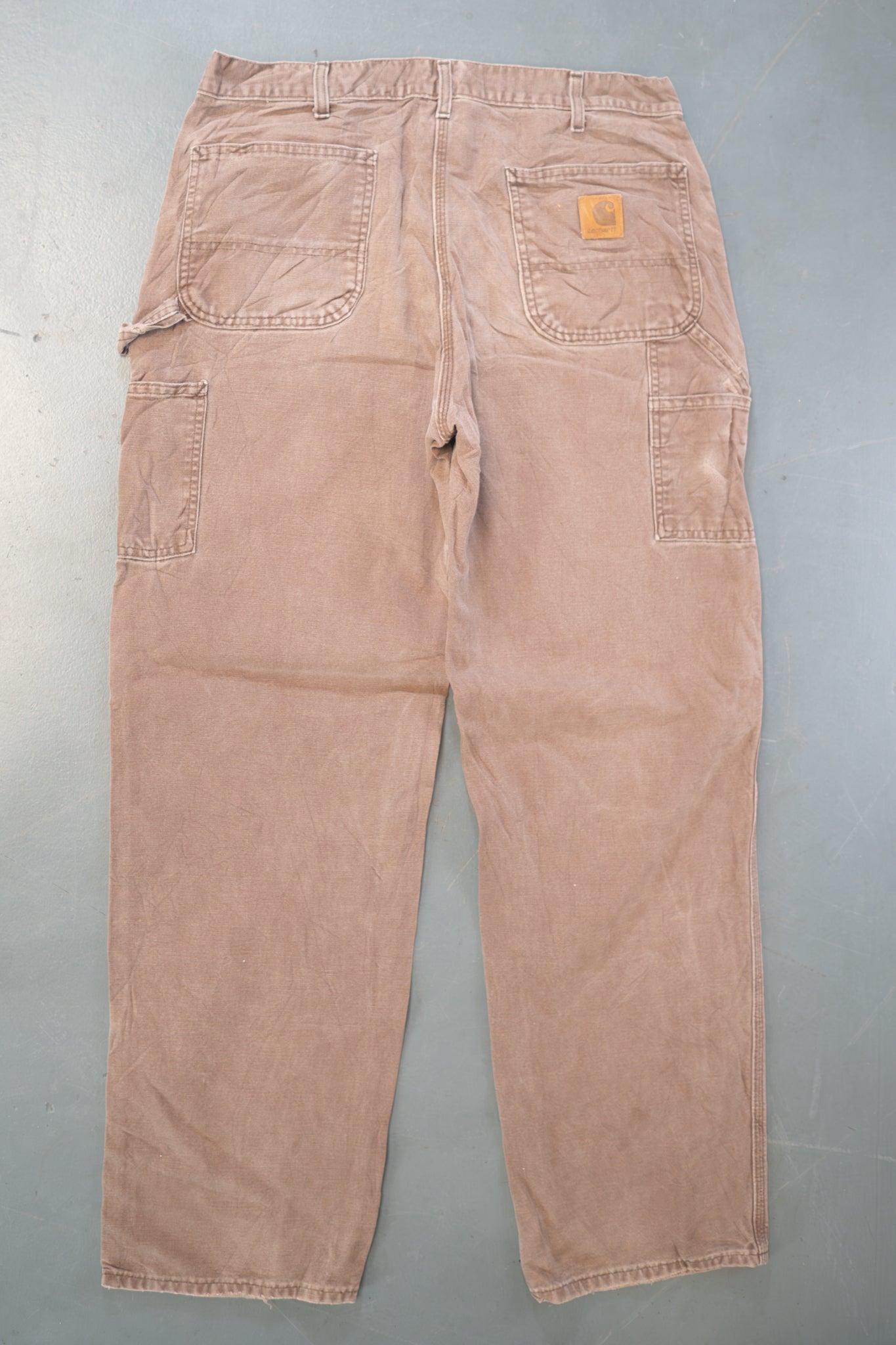 True Vintage Carhartt Carpenter Trousers – Brown, w34,L33 Regular (1990s)