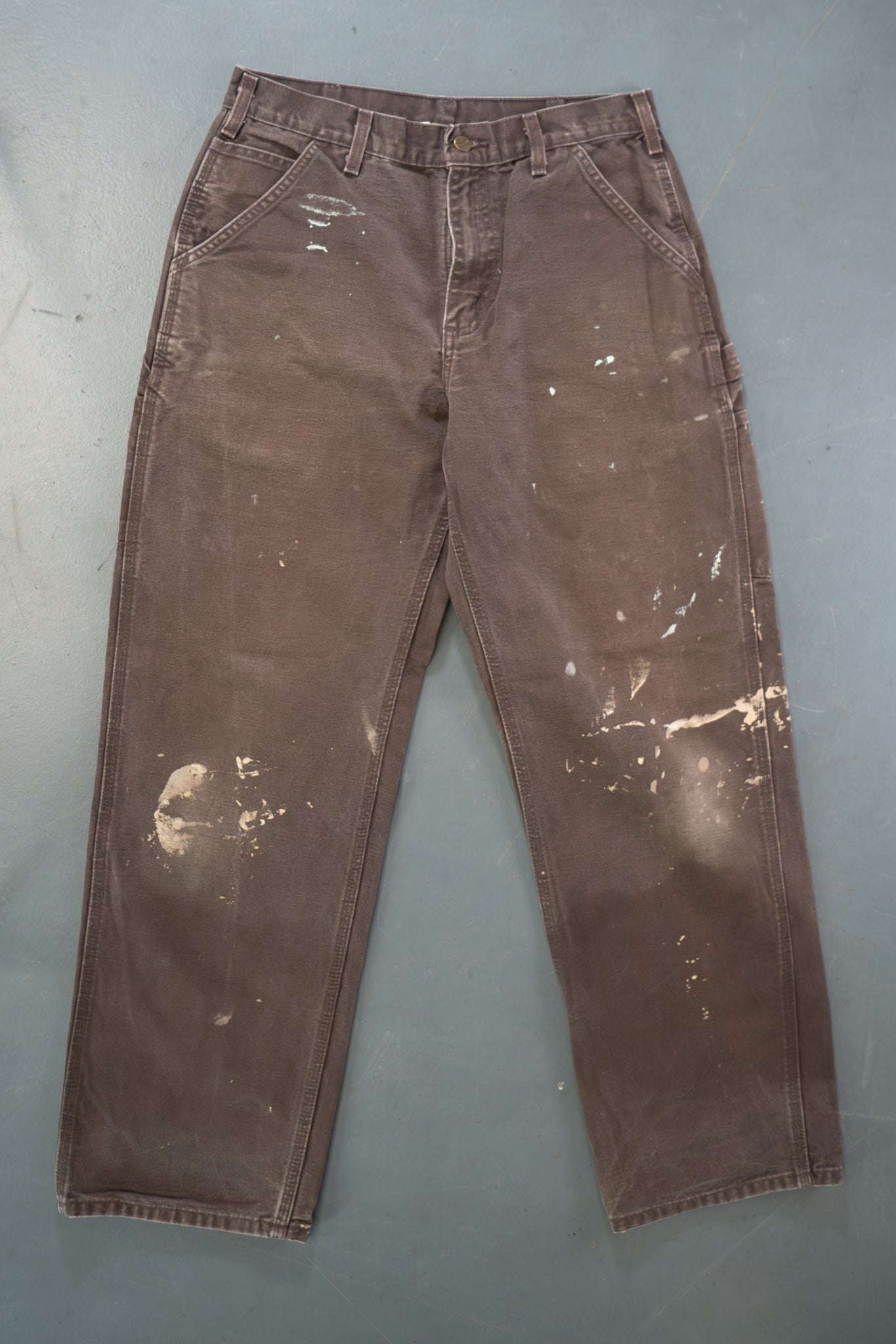 True Vintage Carhartt Carpenter Trousers – Brown, w30,L30 Regular (1990s)