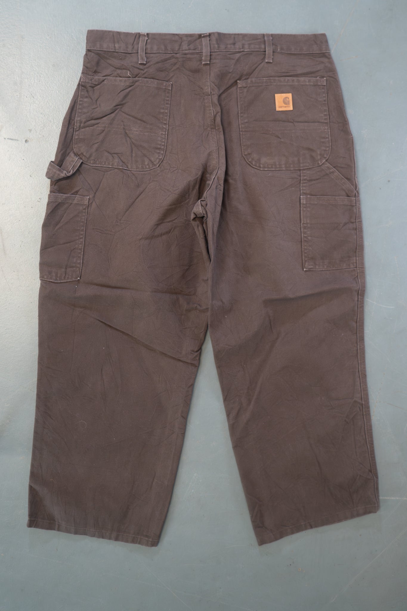 True Vintage Carhartt Carpenter Trousers – Brown, w36,L27 Regular (1990s)