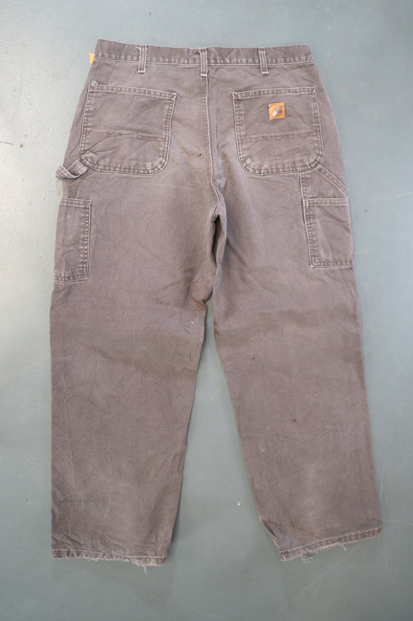 True Vintage Carhartt Carpenter Trousers – Brown, w34,L29 Regular (1990s)