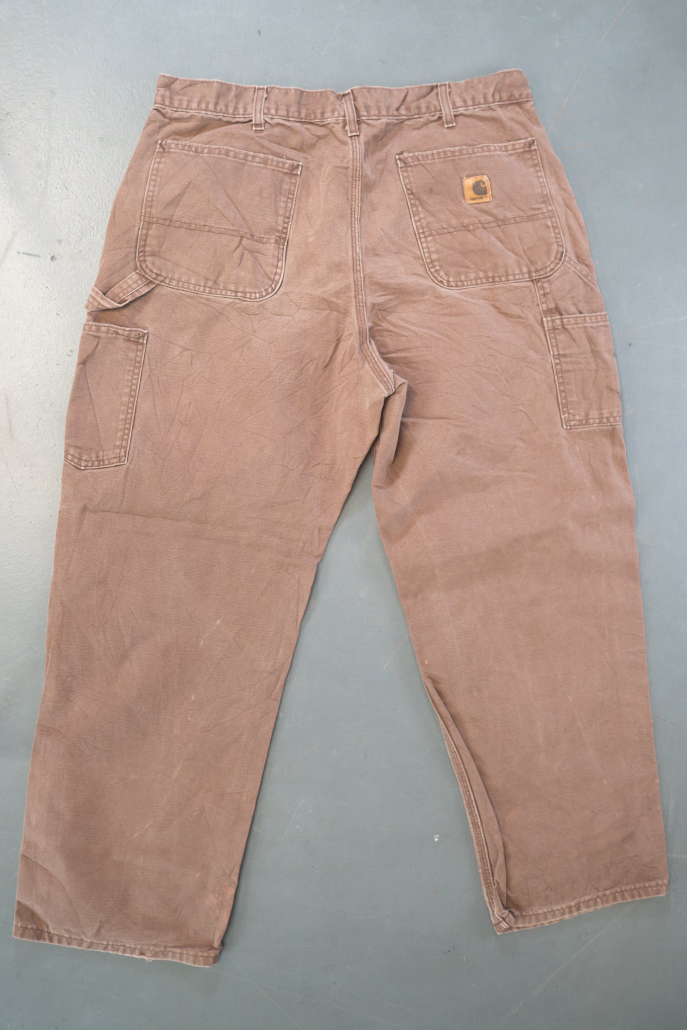 True Vintage Carhartt Carpenter Trousers – Brown, w36,L29 Regular (1990s)
